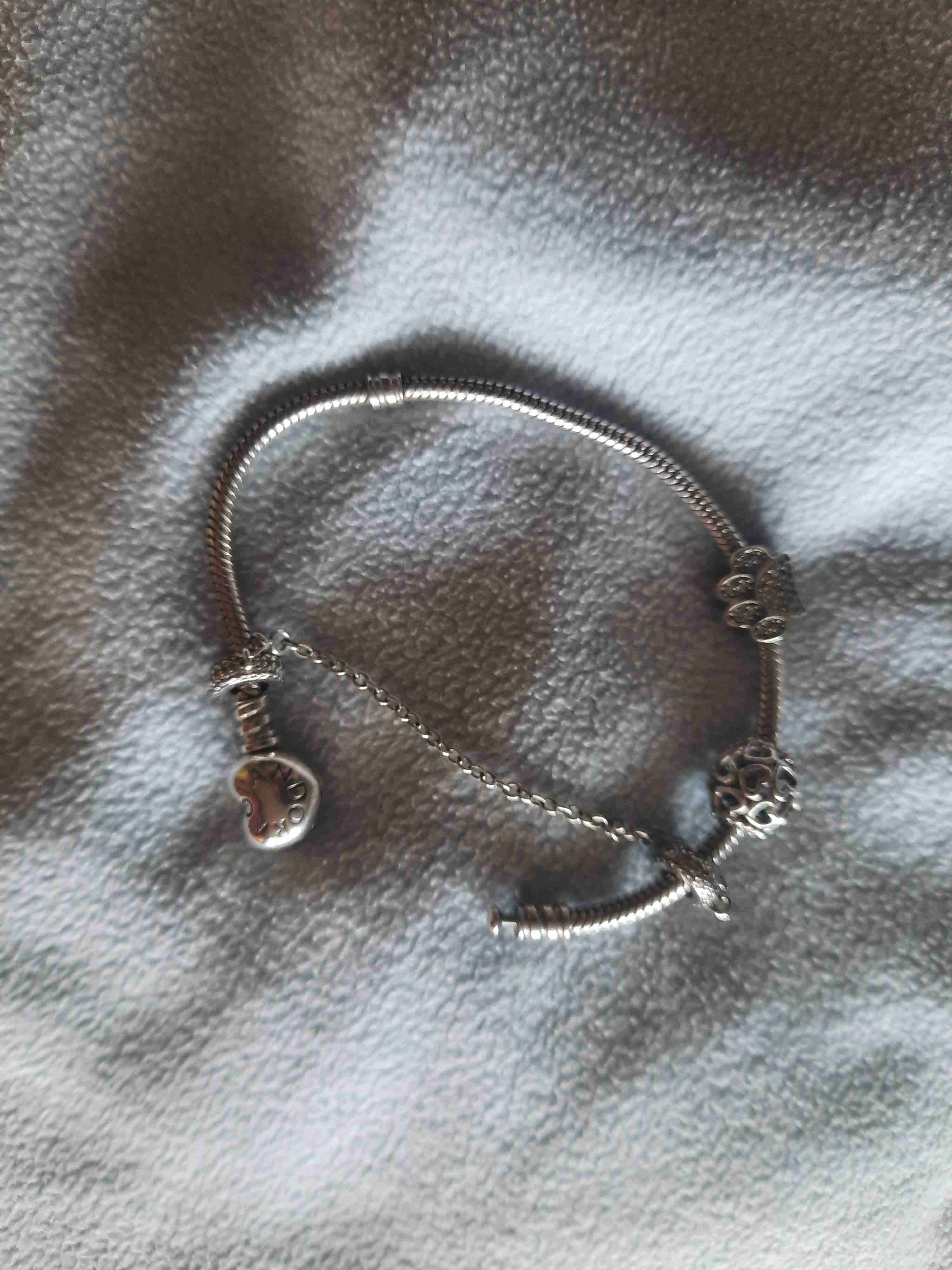 Pulsera de plata con dijes - miniatura 3