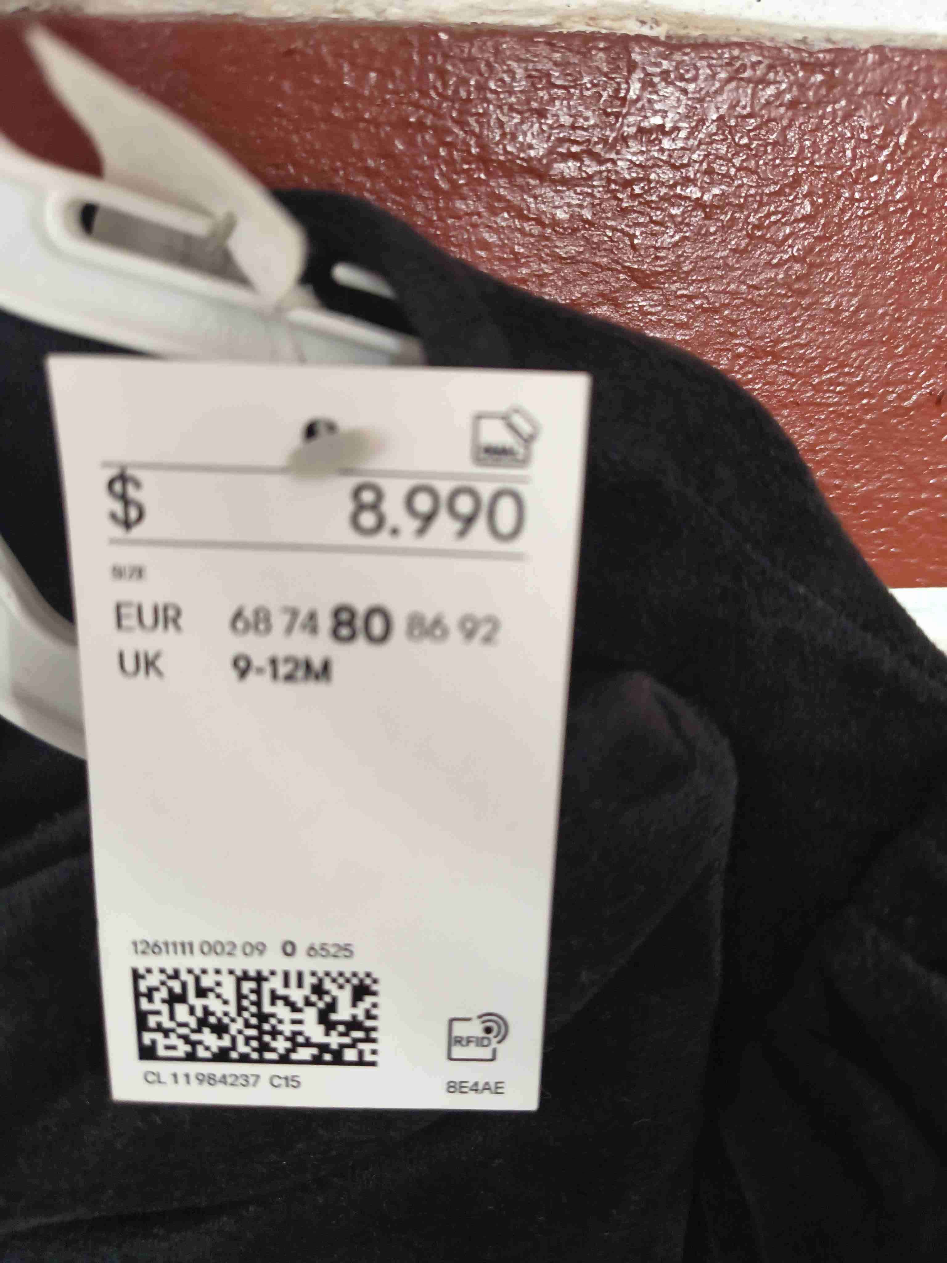 Vestido de niña negro con lazo - miniatura 3