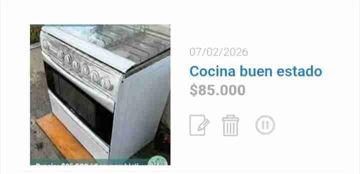 Cocina en buen estado