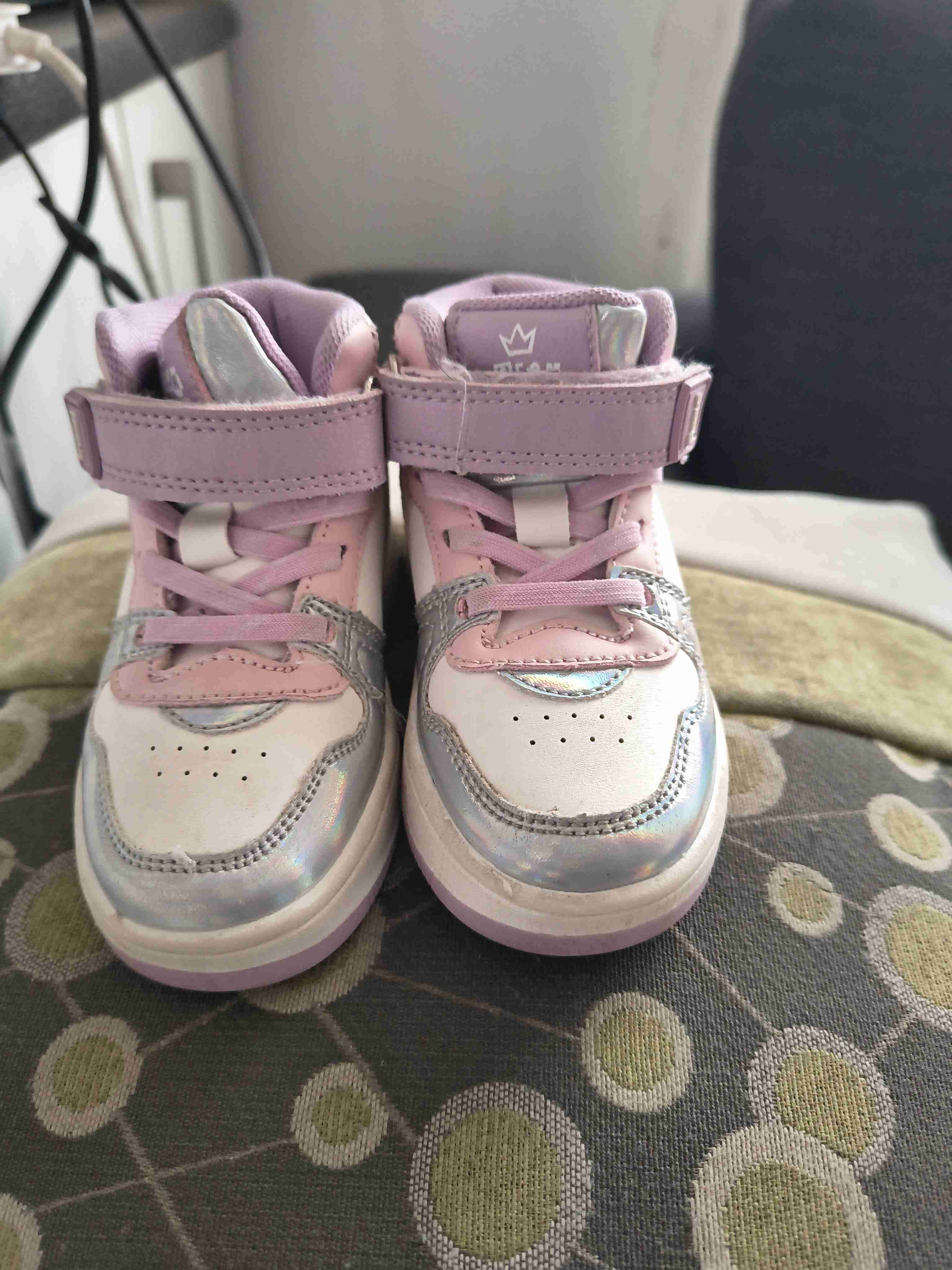 Zapatillas de niña rosadas - miniatura 2