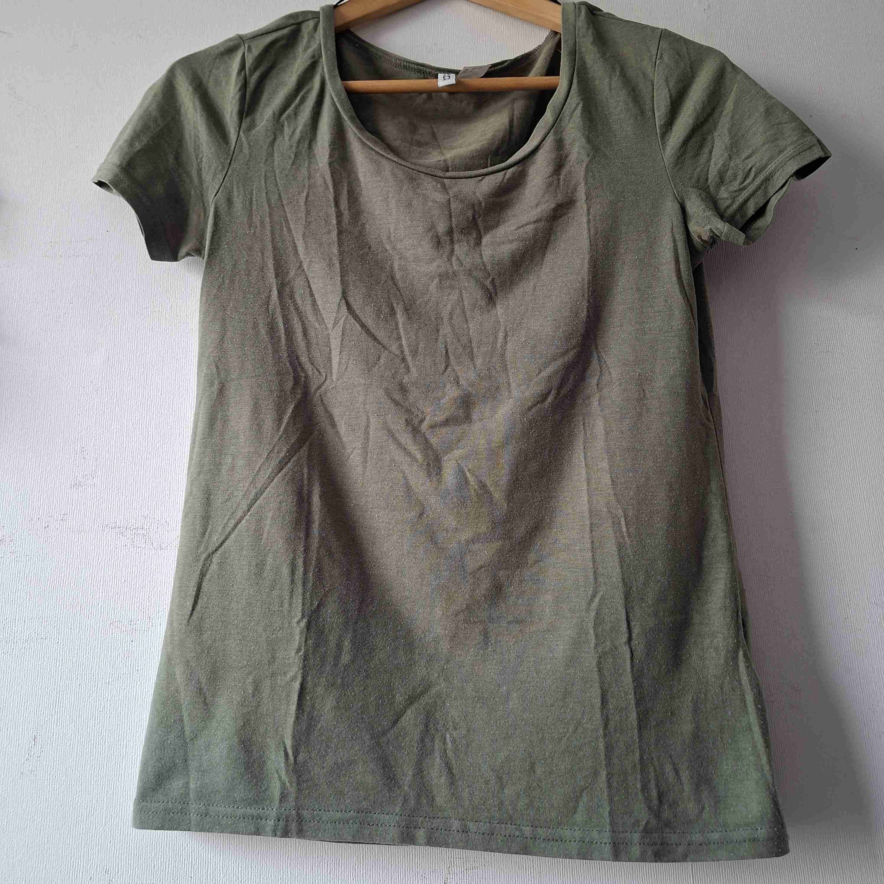 Polera verde H&M básica - miniatura 2