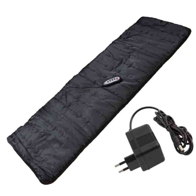 Alfombra de masaje eléctrica negra - miniatura 2