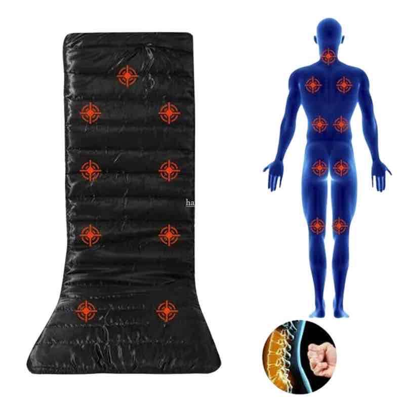 Alfombra de masaje eléctrica negra - miniatura 5