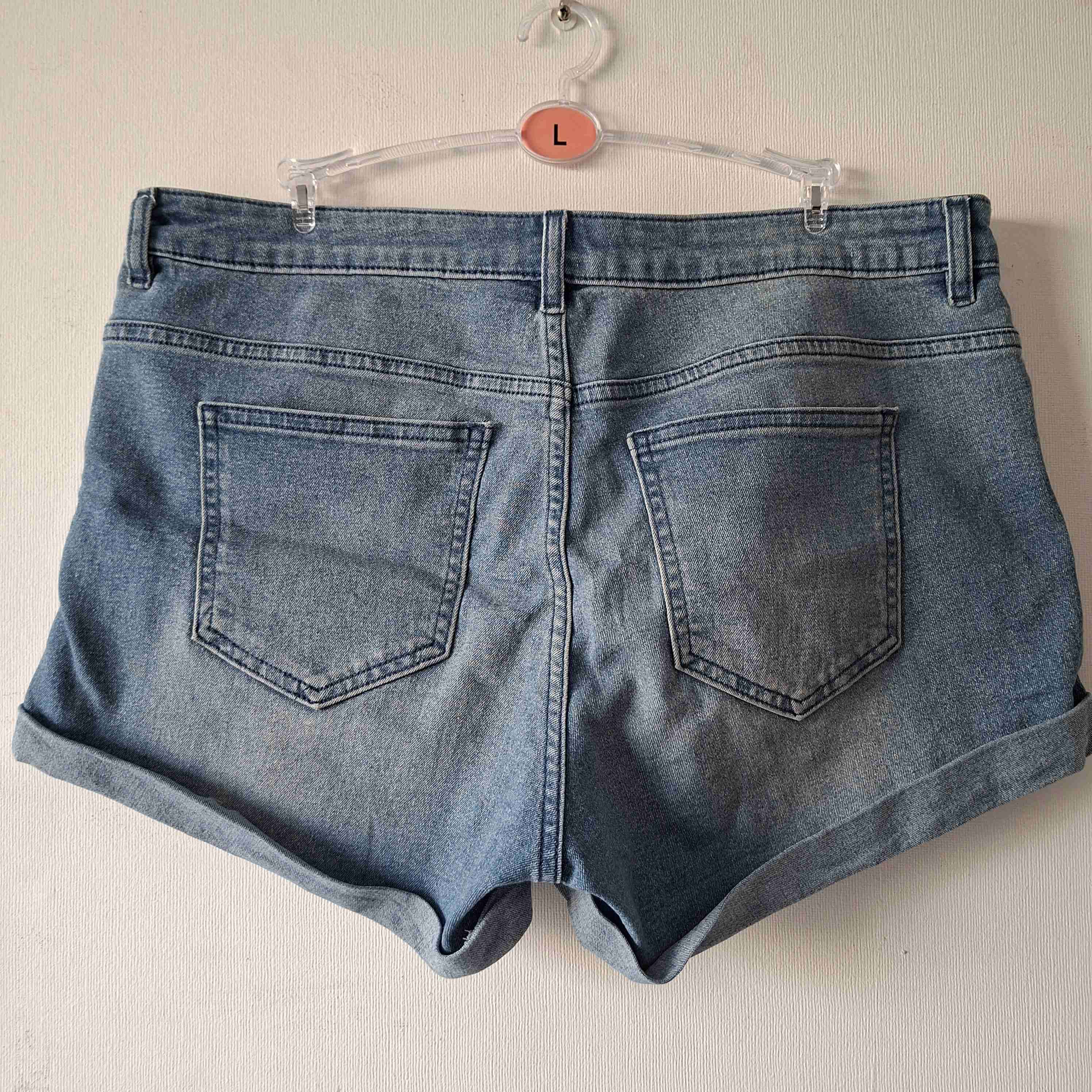 Shorts de mezclilla azul - miniatura 3