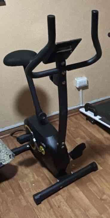 Bicicleta elíptica Blu Fit negra - miniatura 2