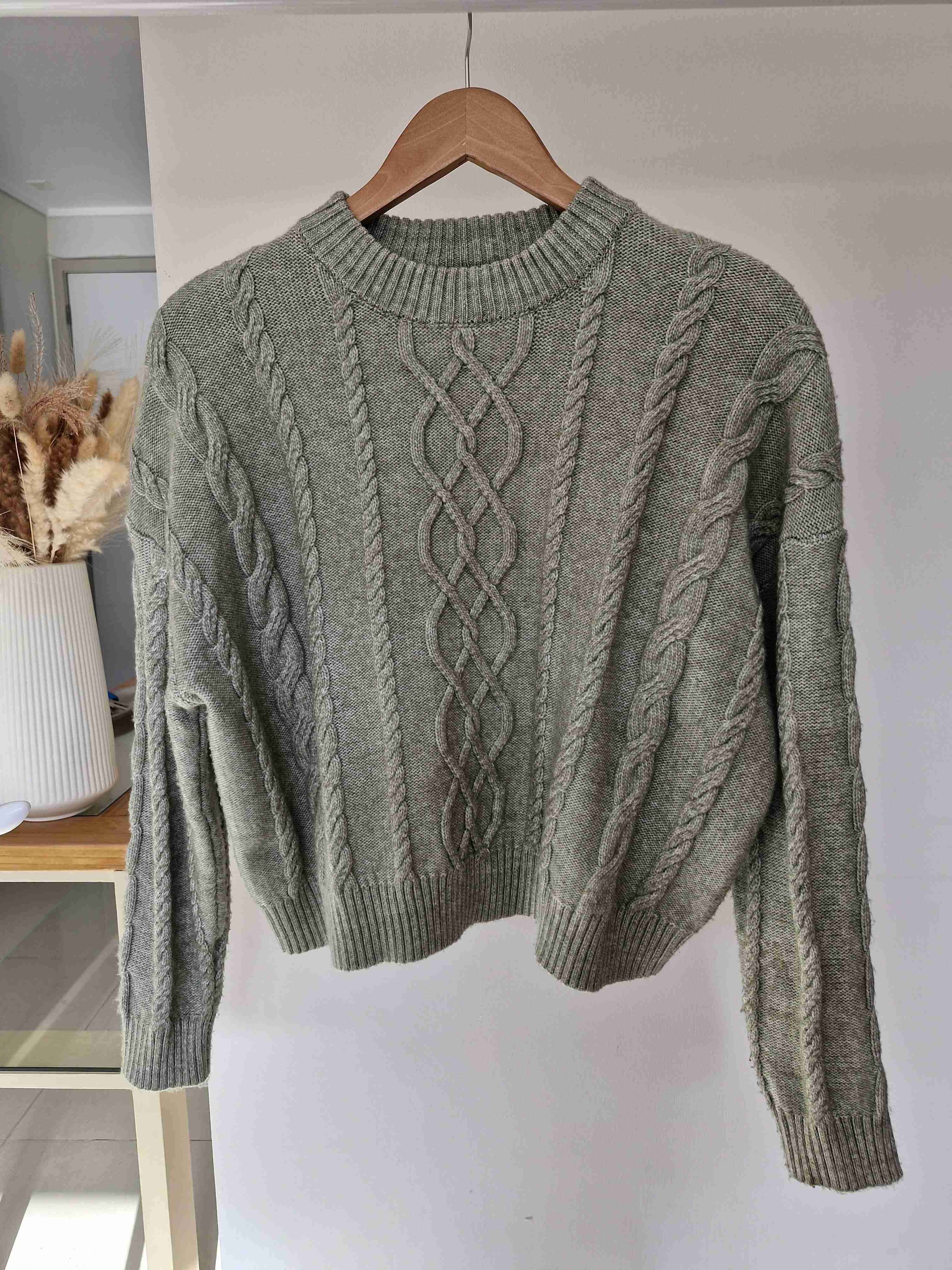 Sweater verde talla S - miniatura 1