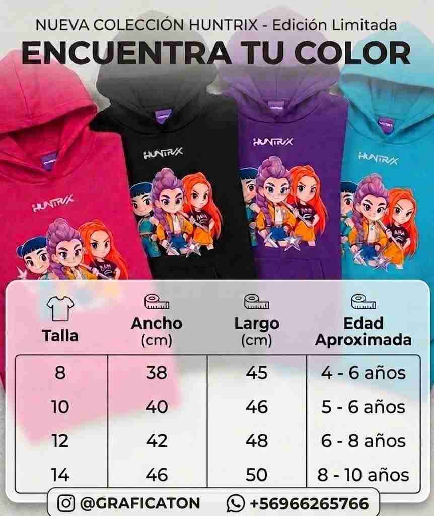 Polerón Guerreras Kpop - miniatura 3