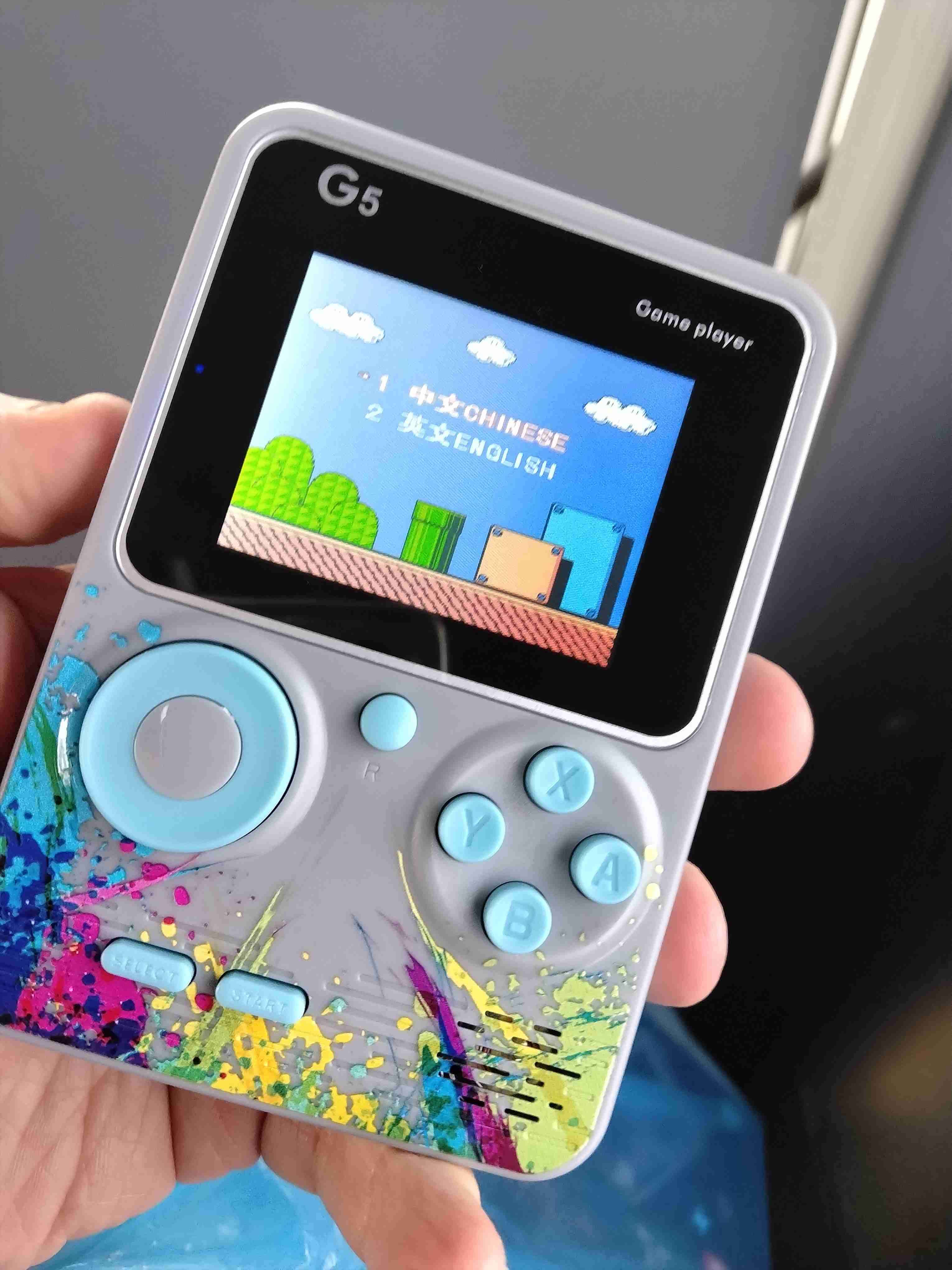 Consola portátil G5 multijuegos retro 8 bits NES - miniatura 4