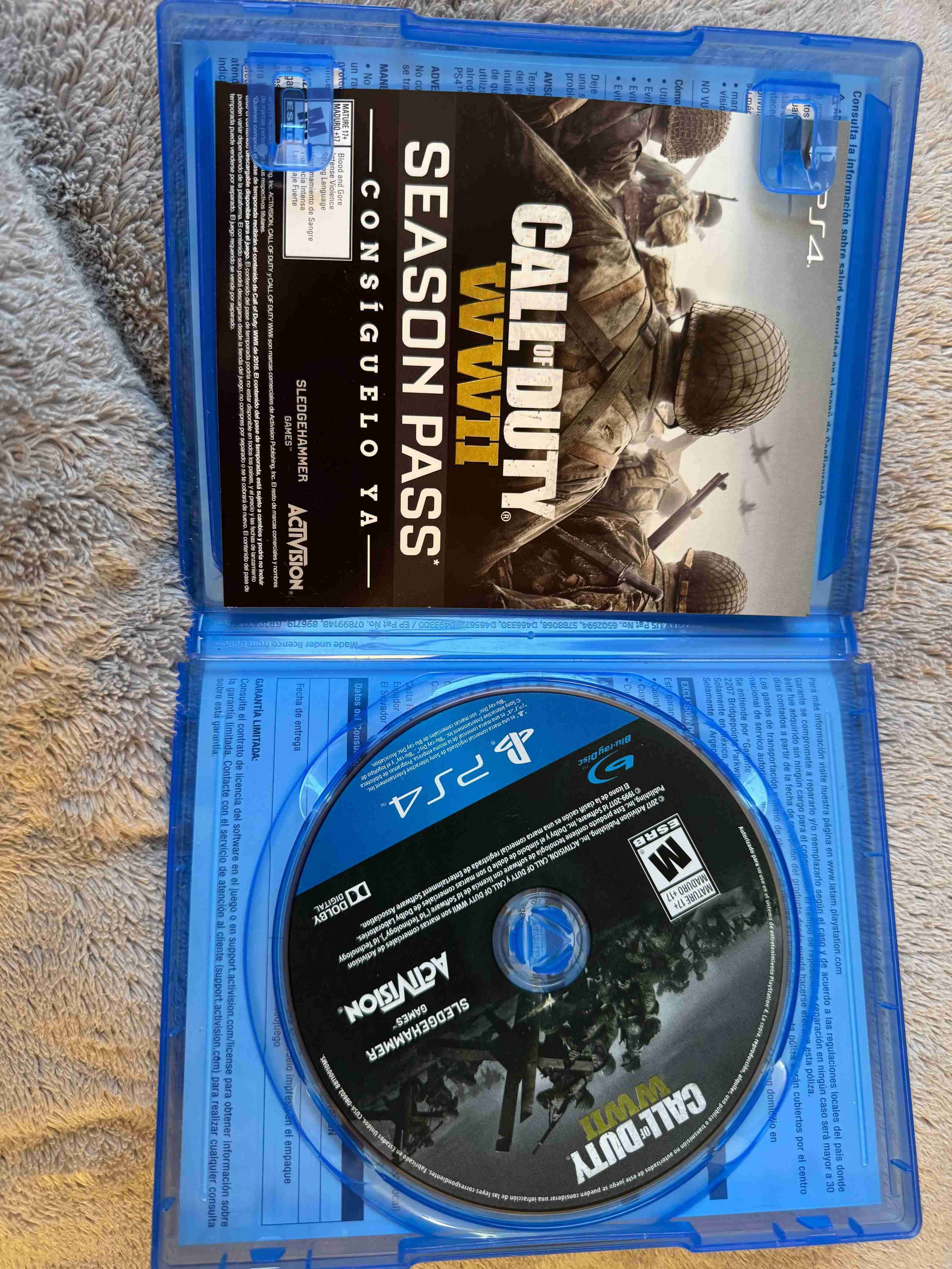 Videojuego Call of Duty: WWII PS4 - miniatura 1