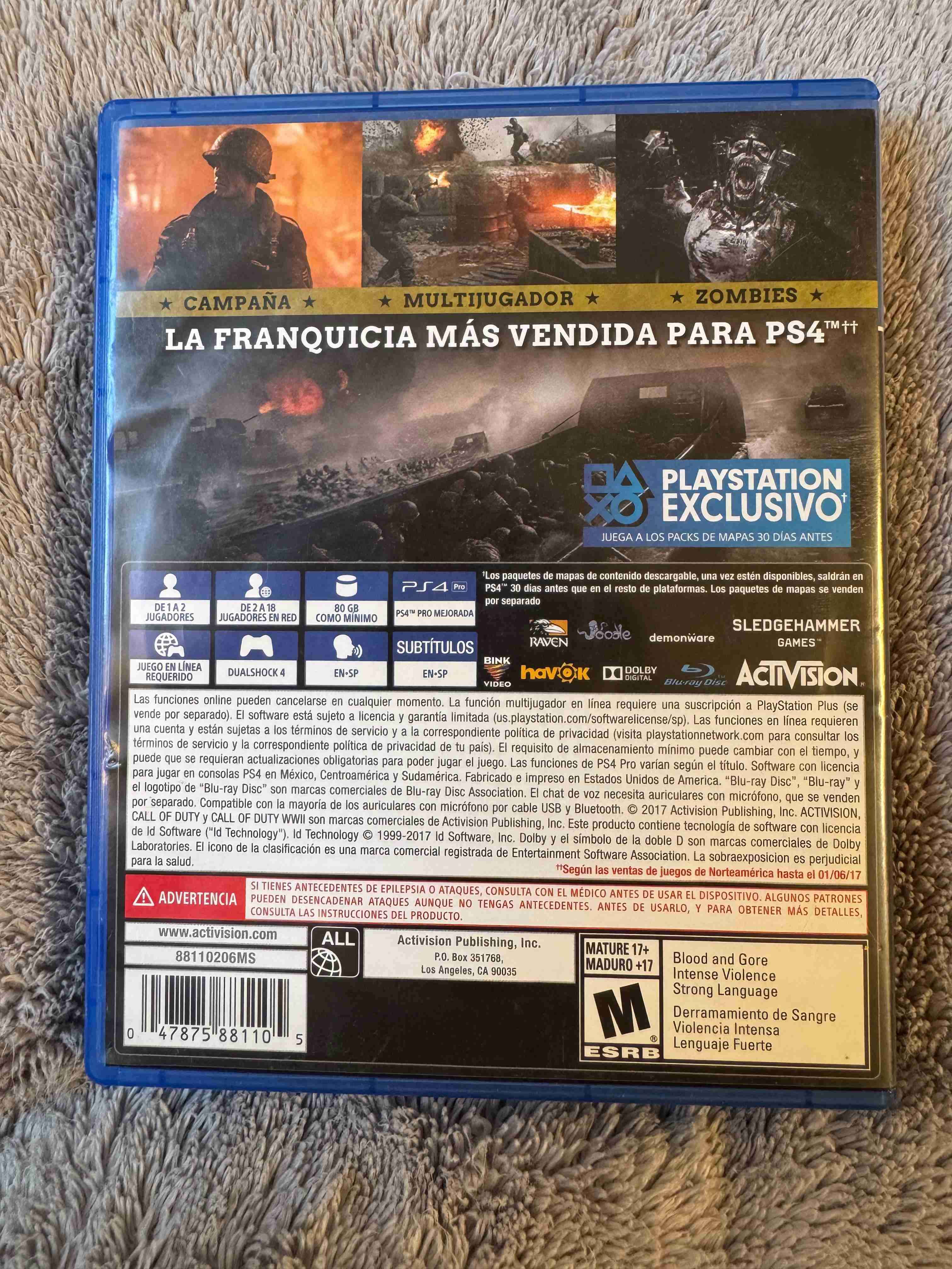 Videojuego Call of Duty: WWII PS4 - miniatura 5