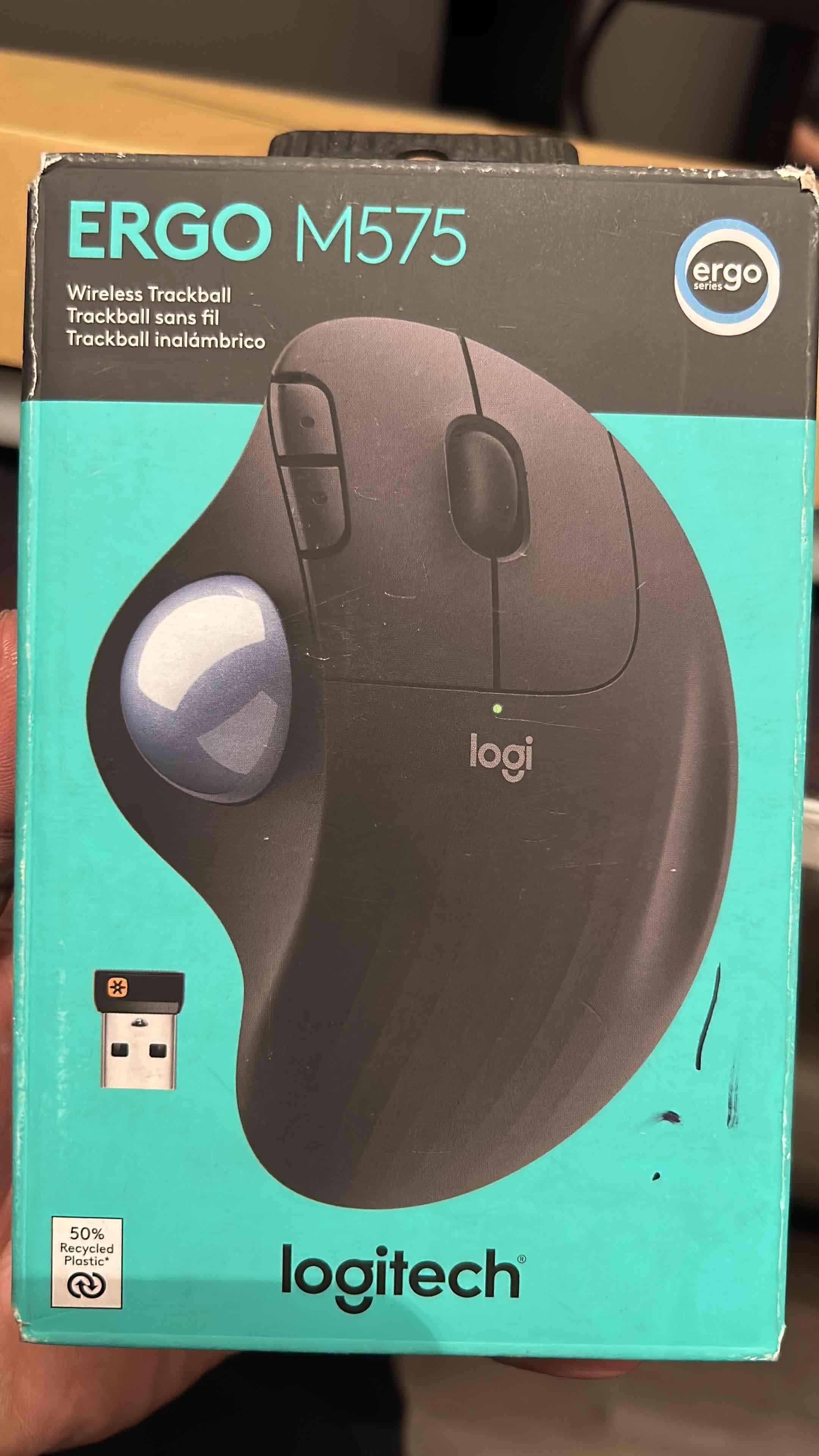 Mouse Logitech ERGO M575 - miniatura 1