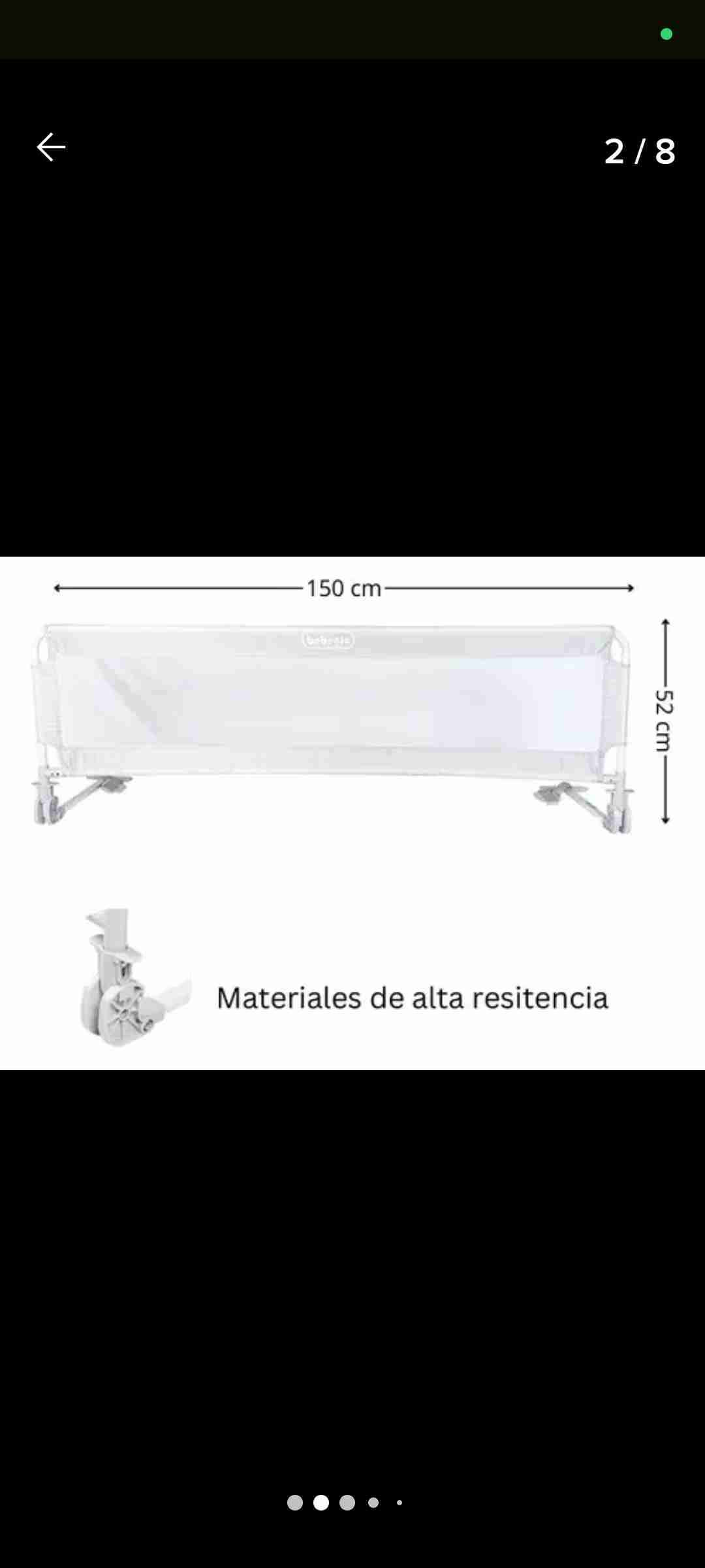 Baranda de seguridad para Box Spring Super King - miniatura 2