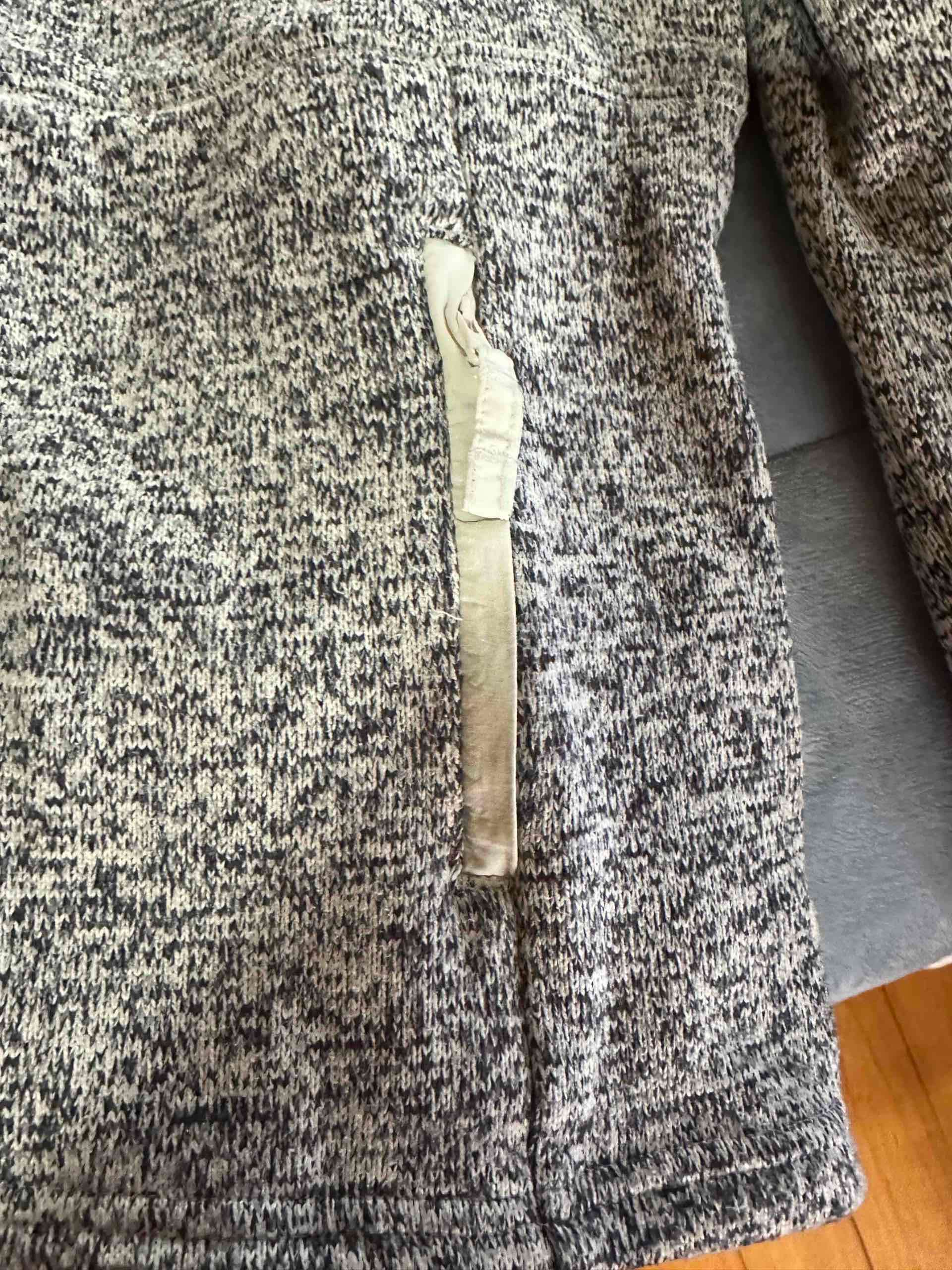 Chaqueta de lana Columbia gris - miniatura 3