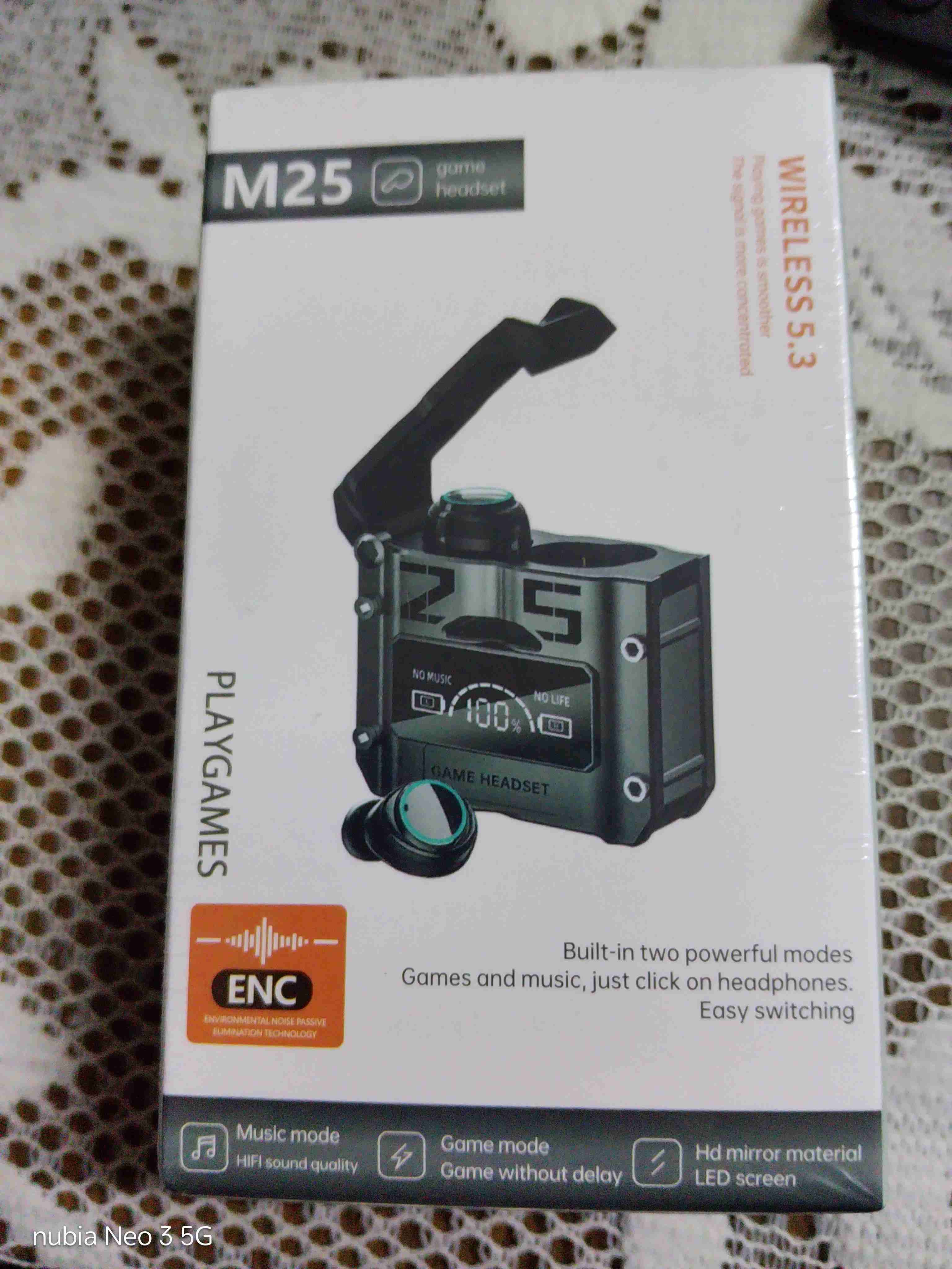 Auriculares inalámbricos M25