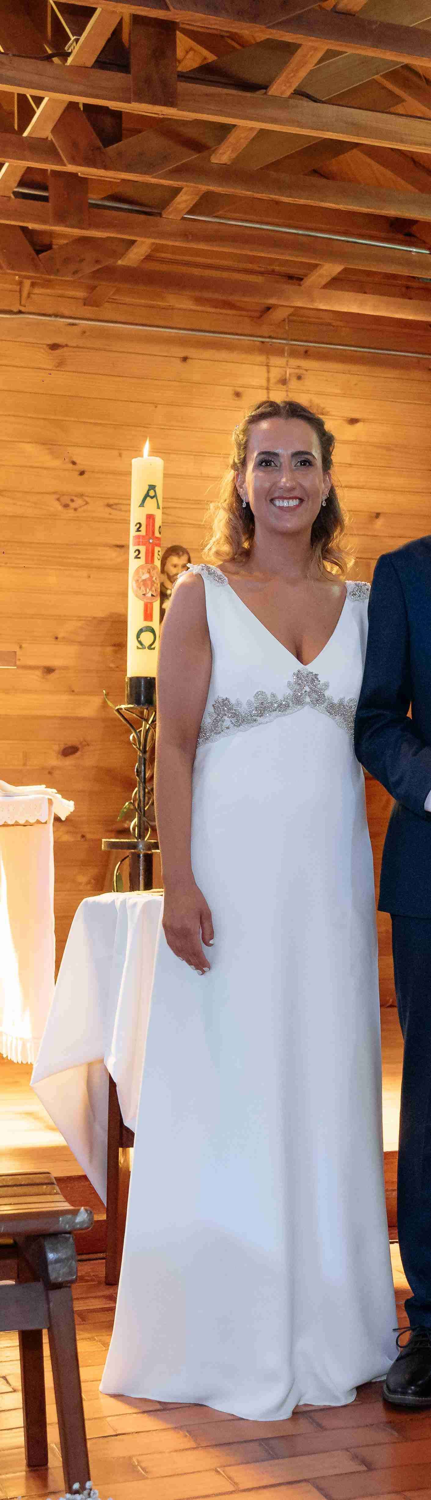 Vestido de novia usado más zapatos - 5