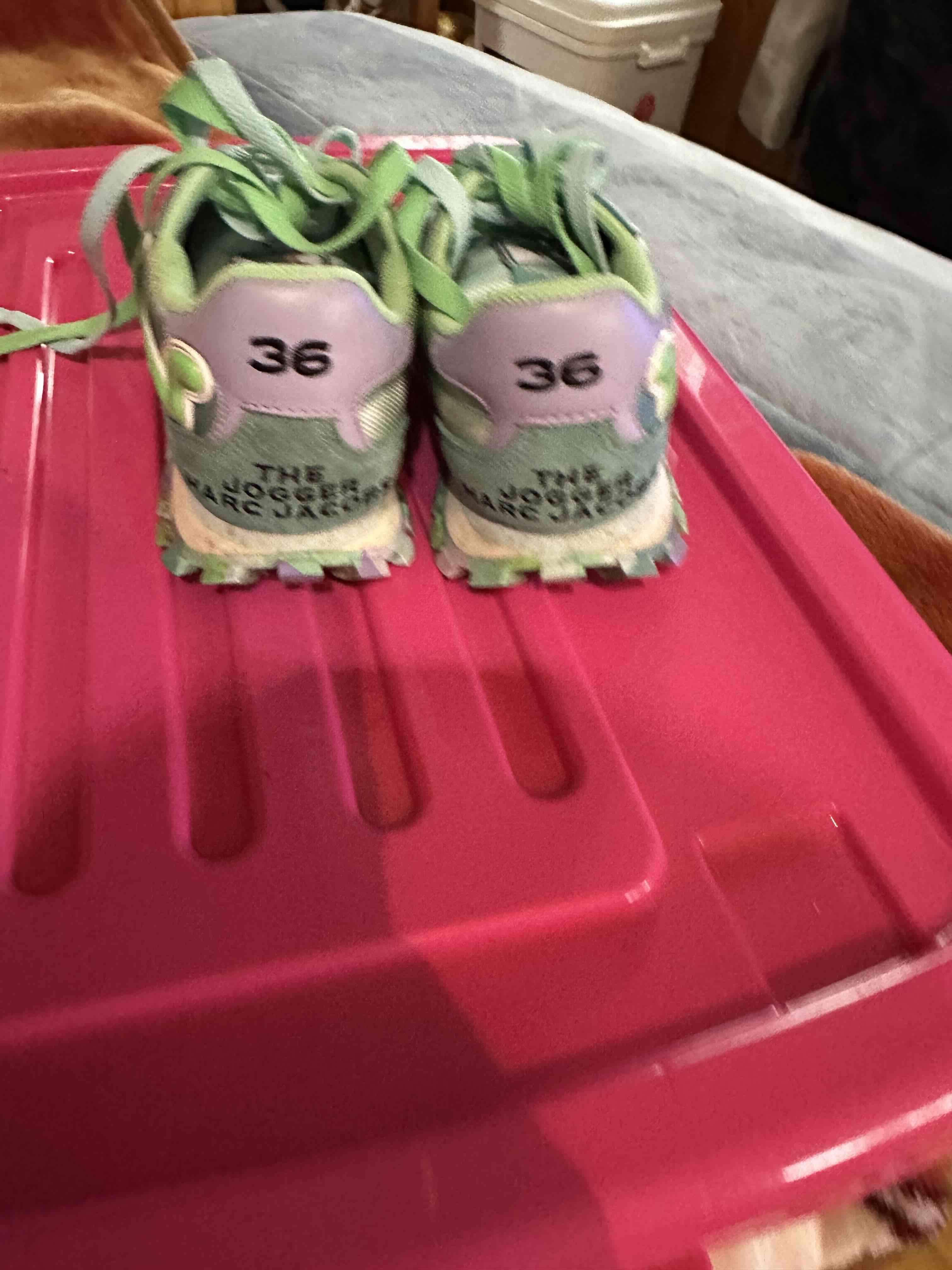 Zapatillas verde Marc Jacobs - miniatura 2