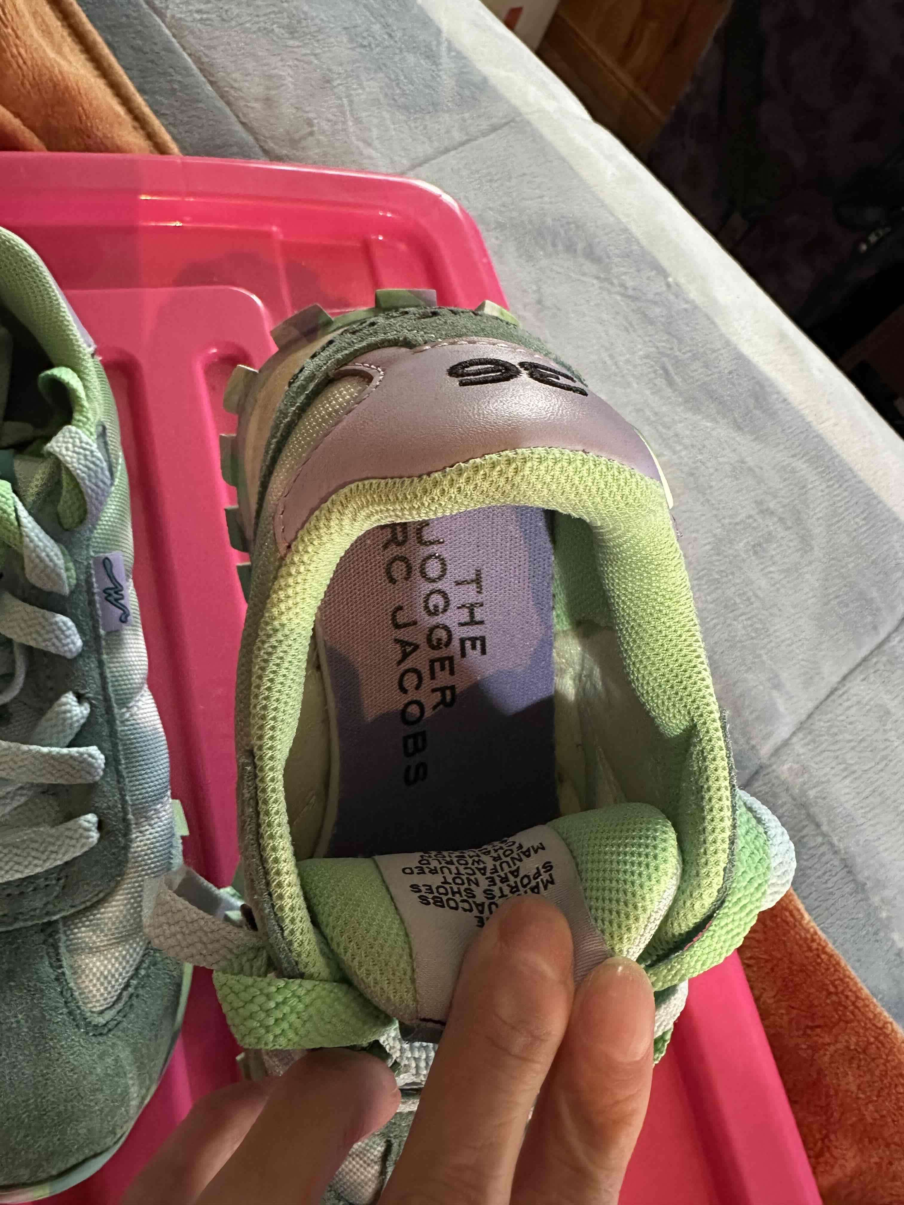 Zapatillas verde Marc Jacobs - miniatura 3