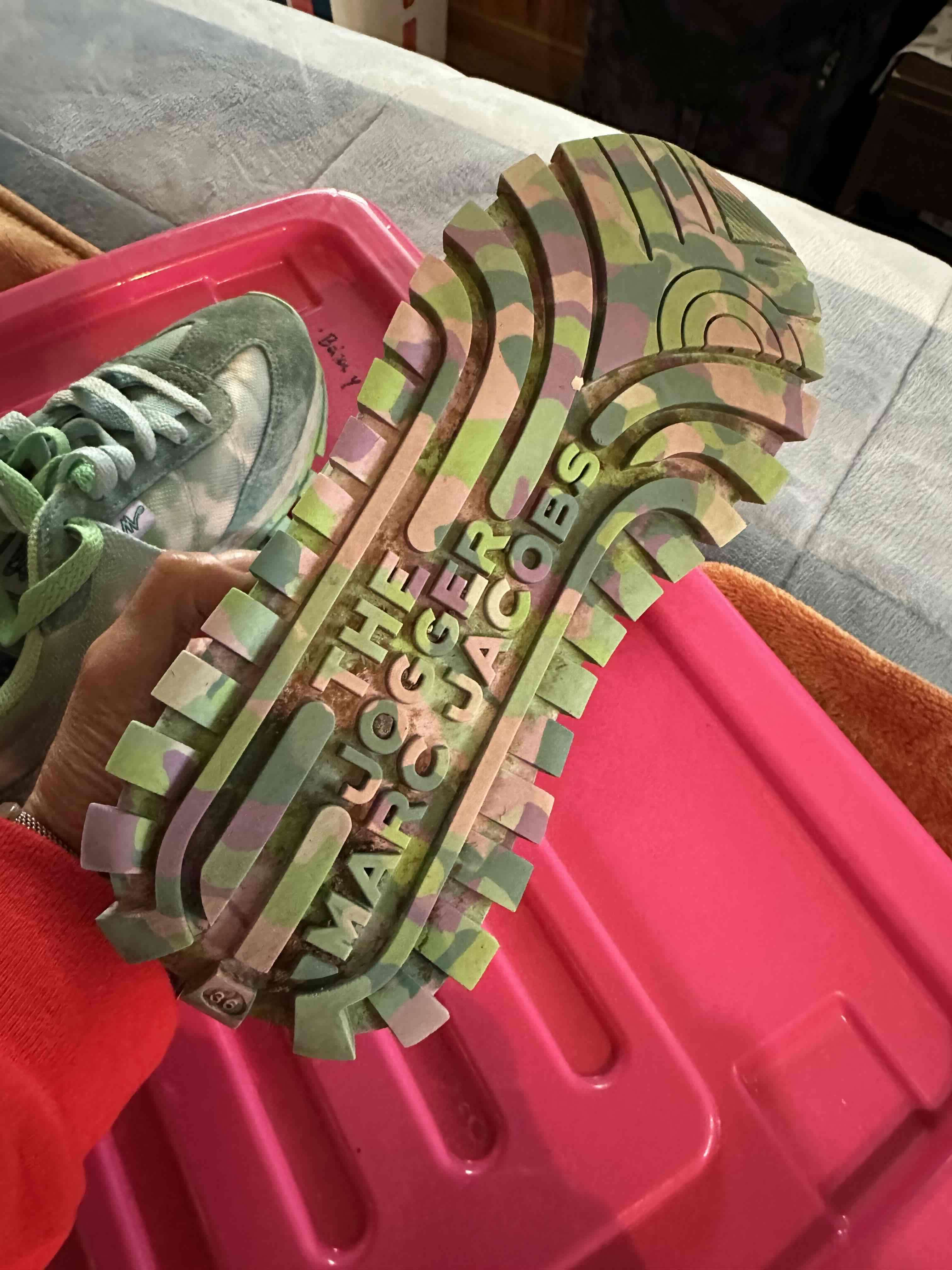 Zapatillas verde Marc Jacobs - miniatura 4