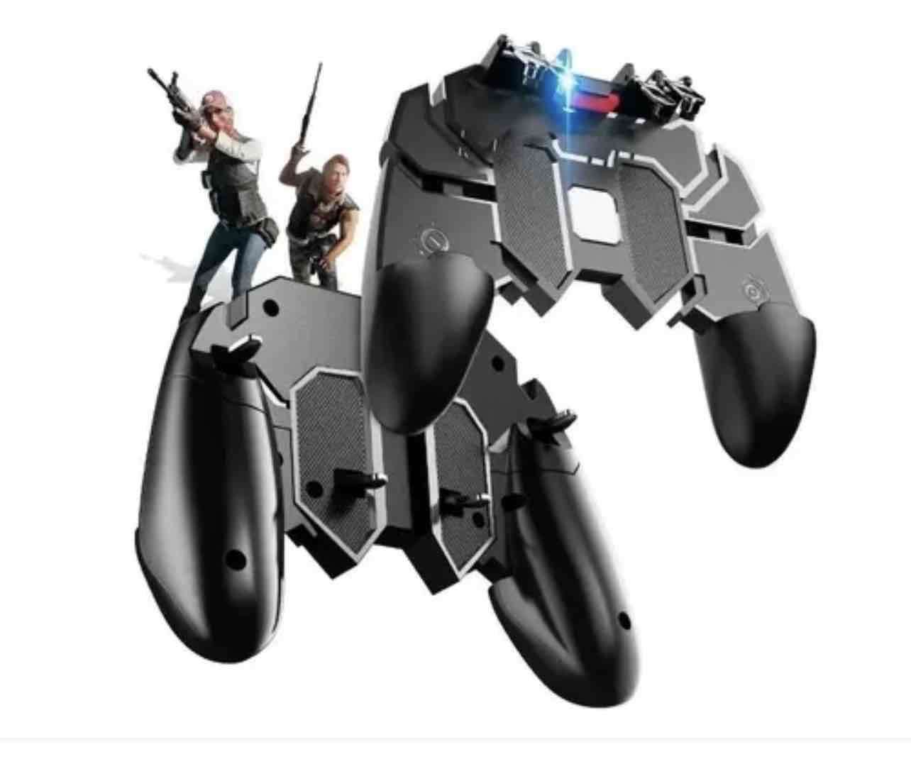 Soporte de gatillos para móvil negro - miniatura 1