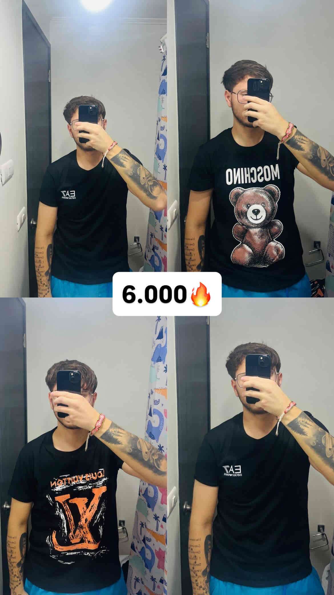 Poleras negras ideal para reventa - miniatura 2