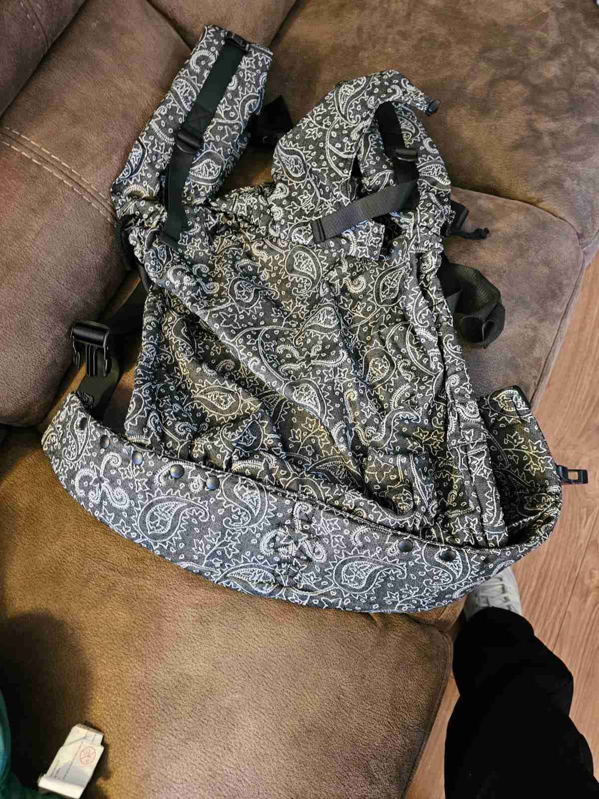 Mochila porteo Neko Toddler, diseño paisley - 2