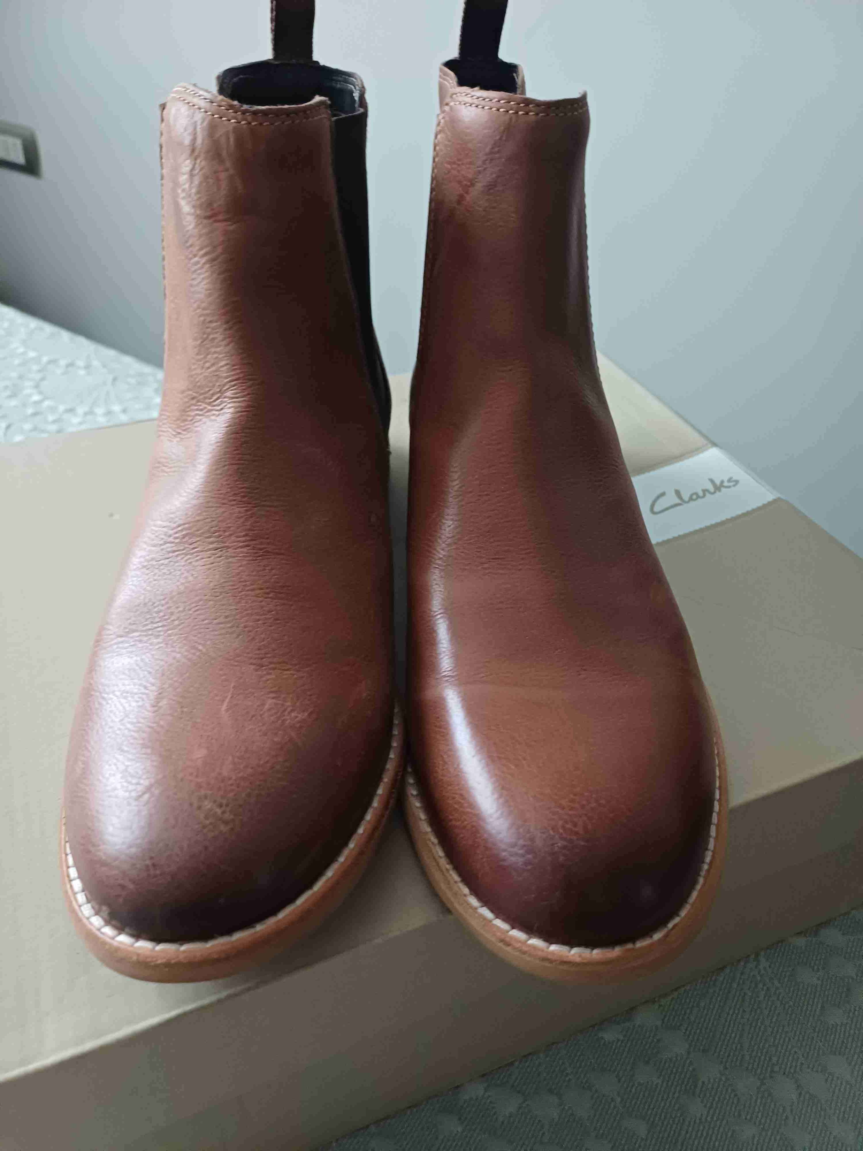 Botines cuero color marrón - miniatura 2