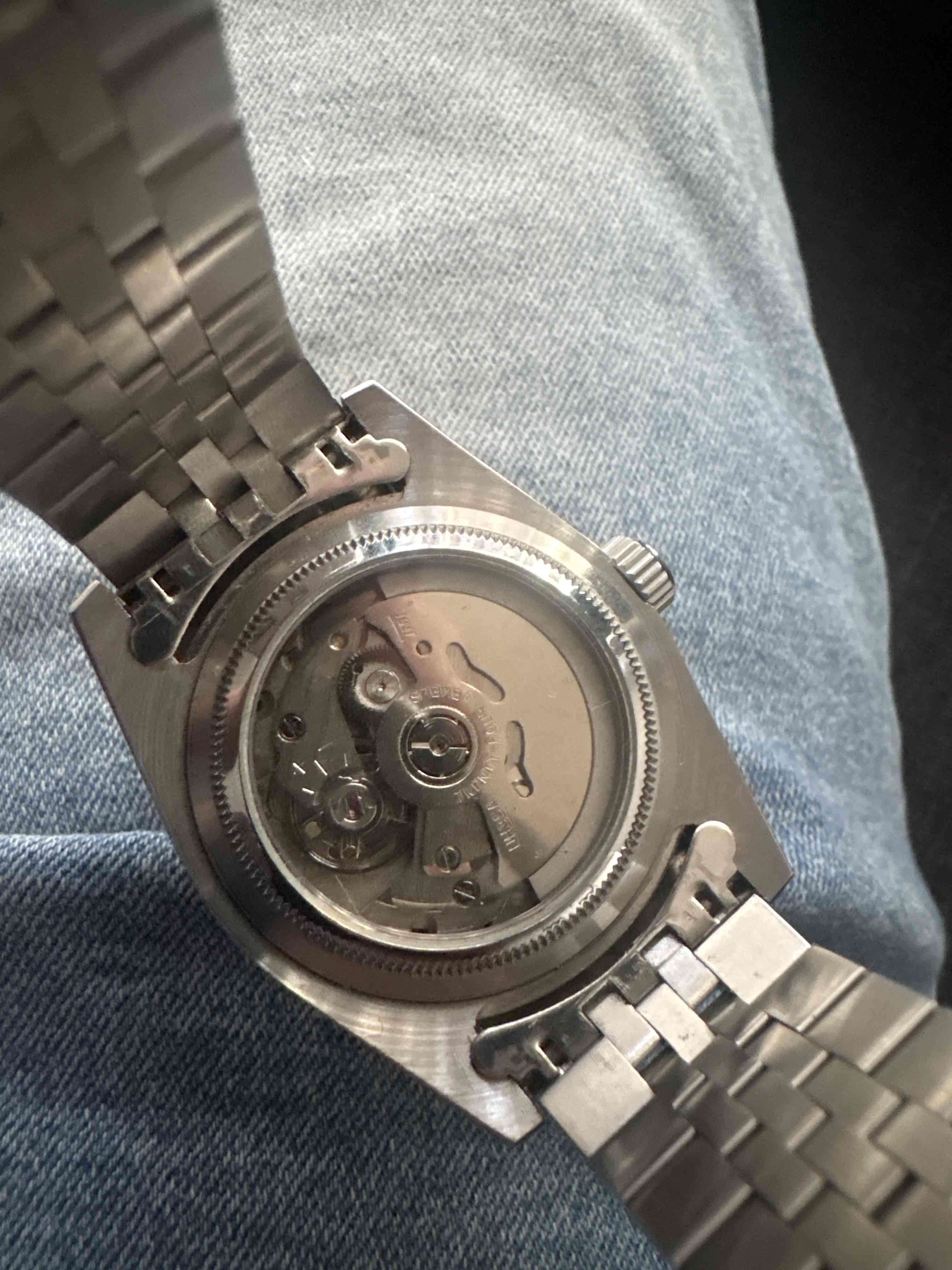 Reloj Seiko automático plateado - miniatura 3