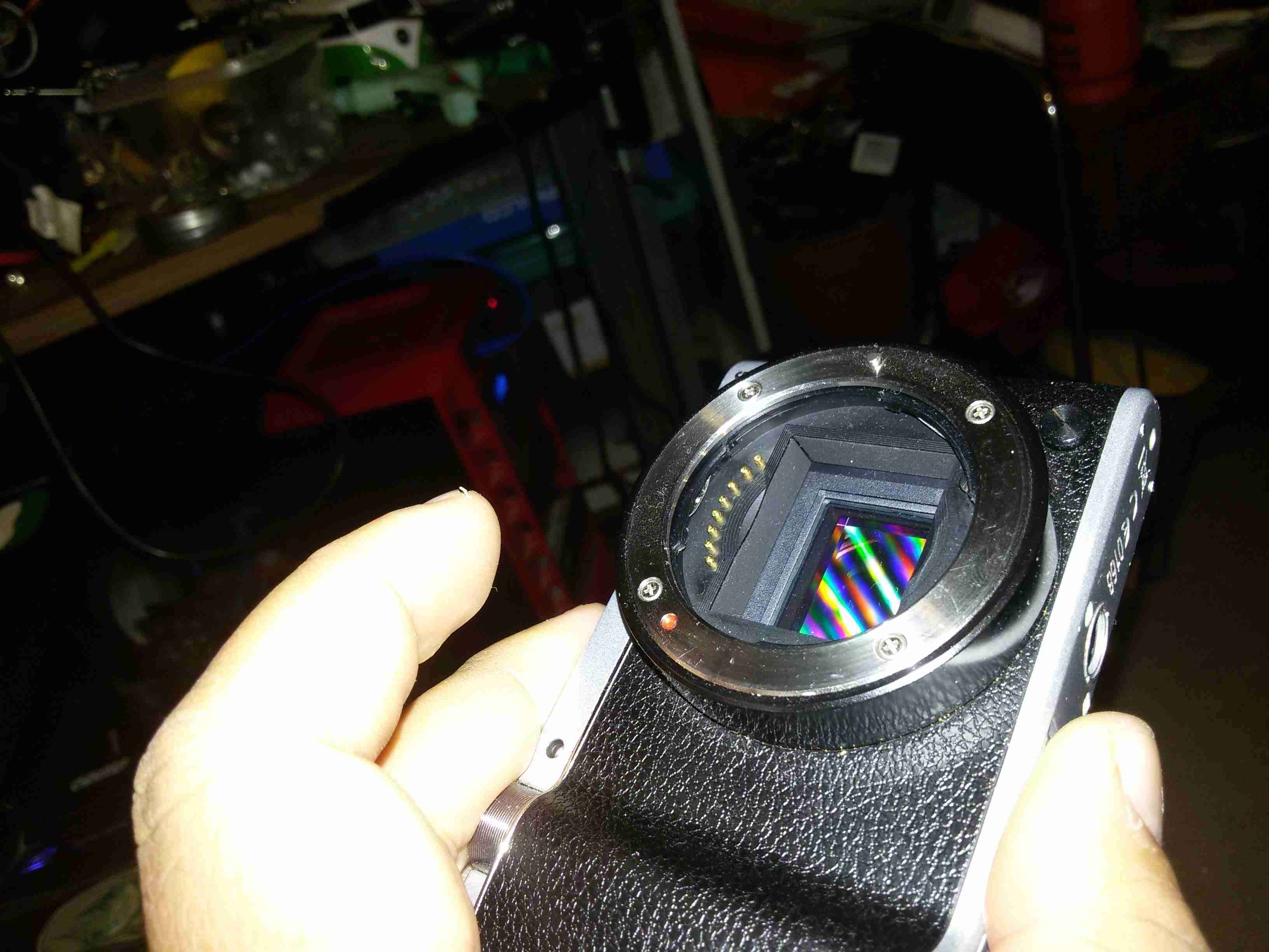 Cámara Samsung NX3000 para repuestos - miniatura 3