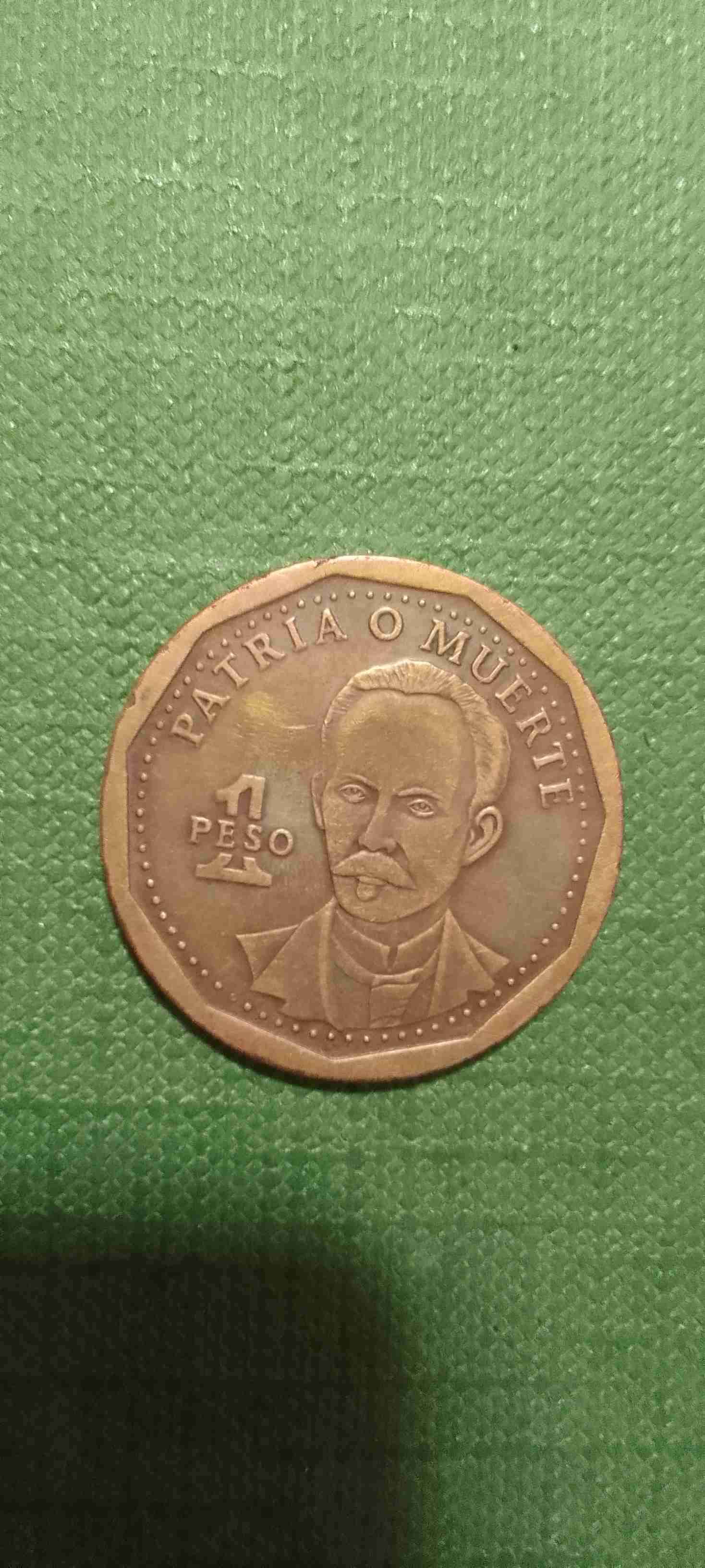 Moneda de Cuba 1 peso 2017 - miniatura 2