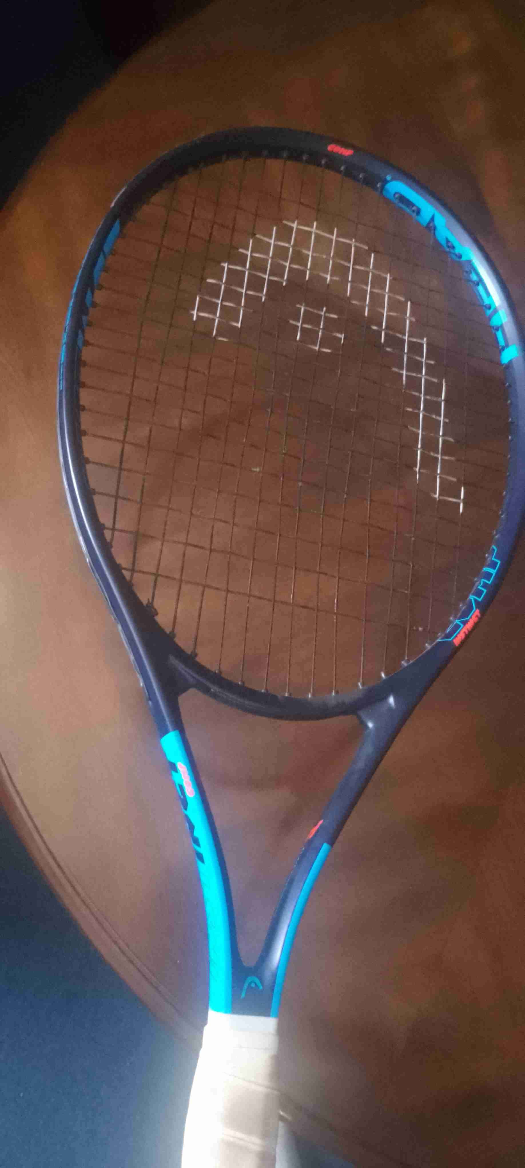 Raqueta de tenis azul y negra - 2