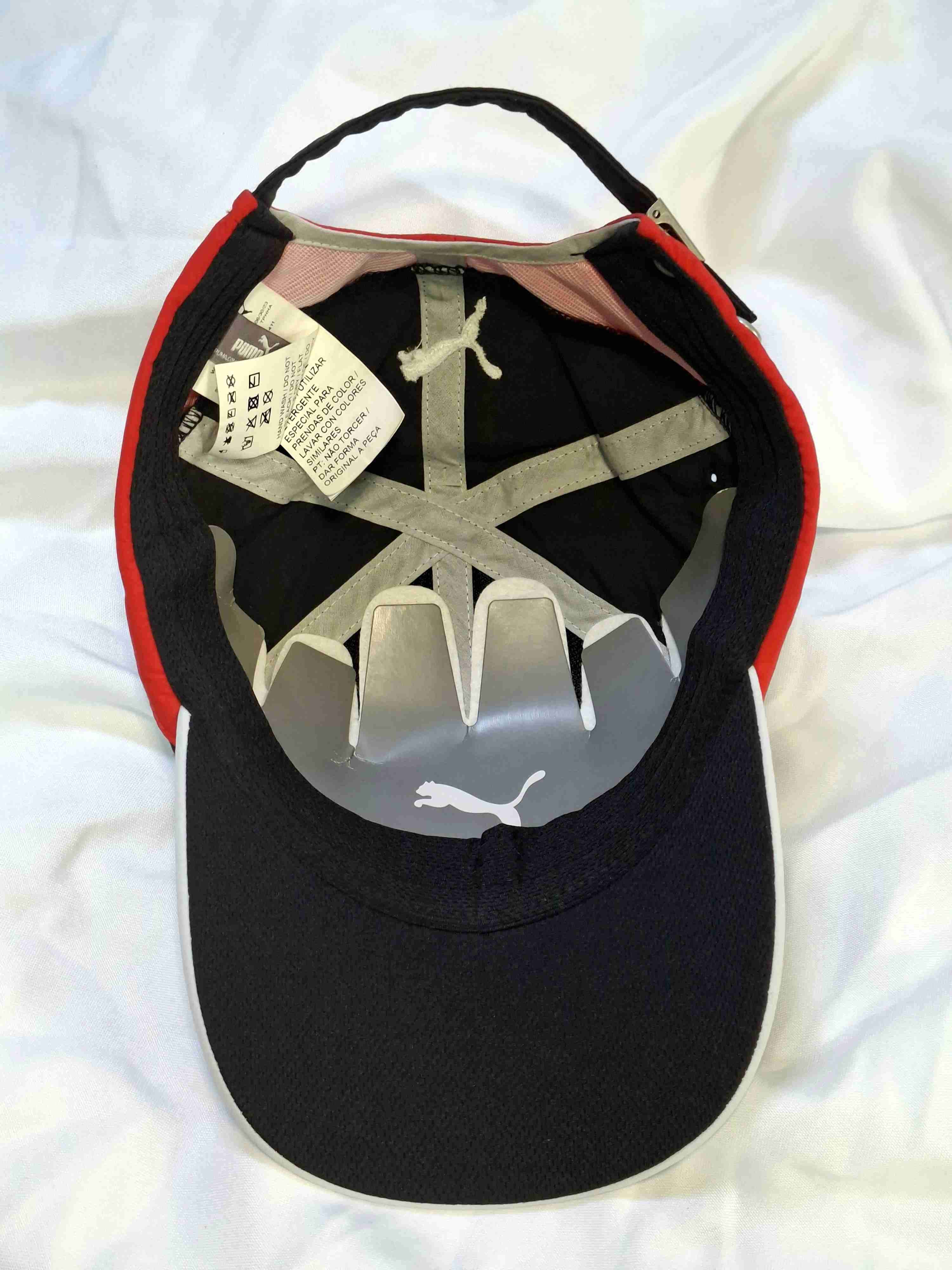 Gorra negra Ferrari logo - miniatura 6