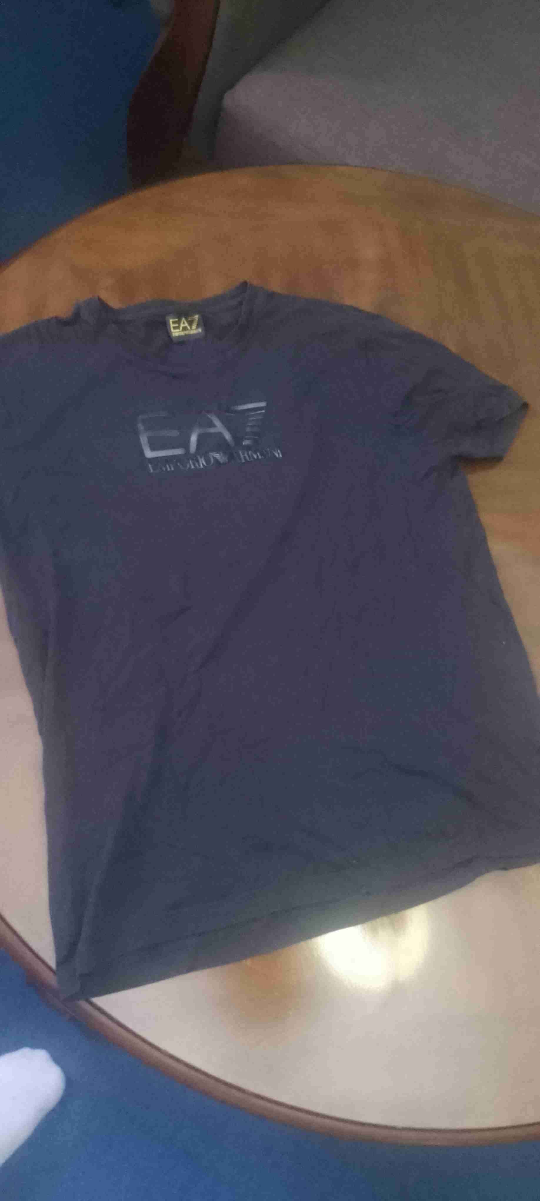 Polera negra EA7 Emporio Armani - 3