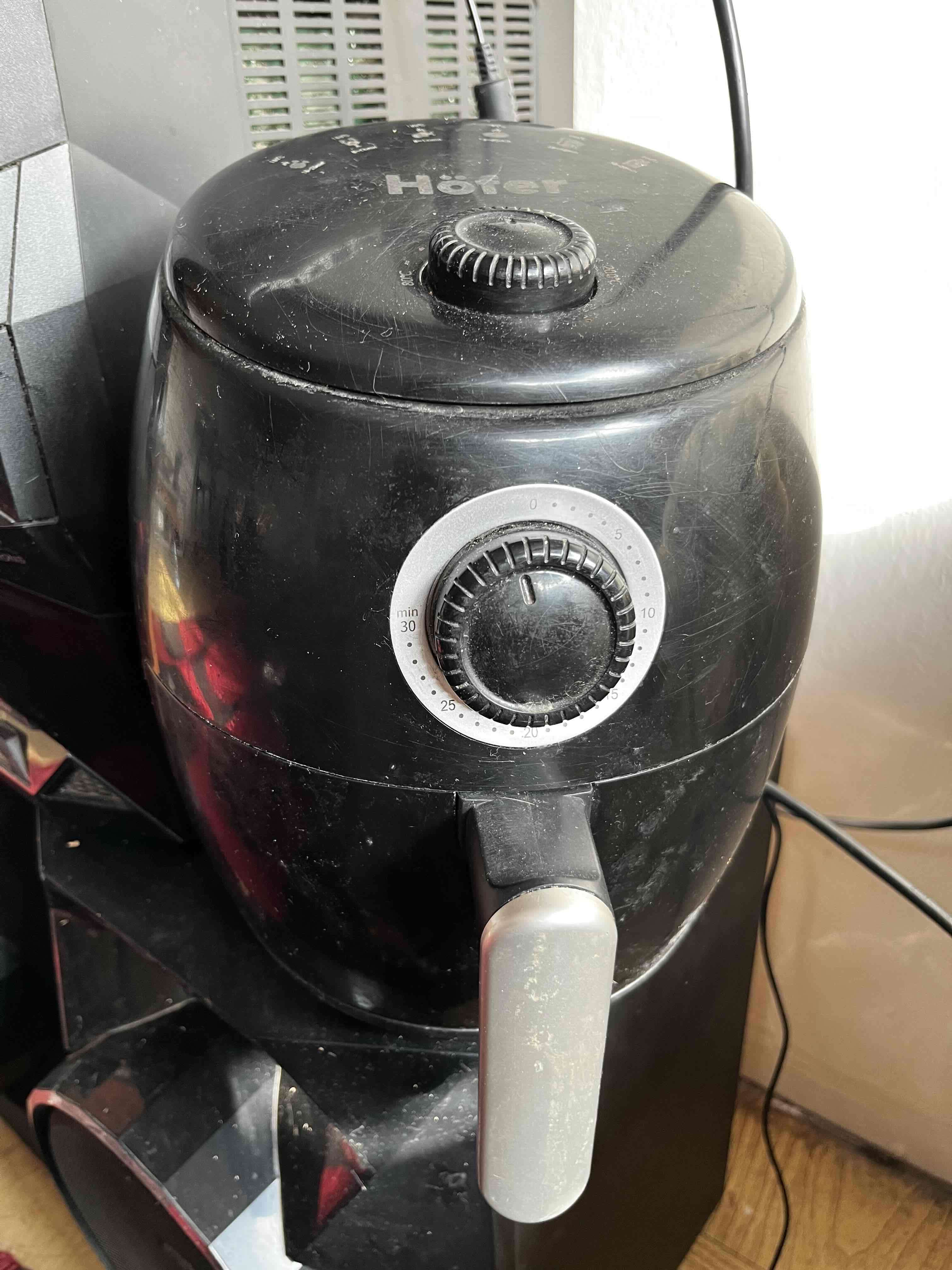 Freidora de aire negra - 2