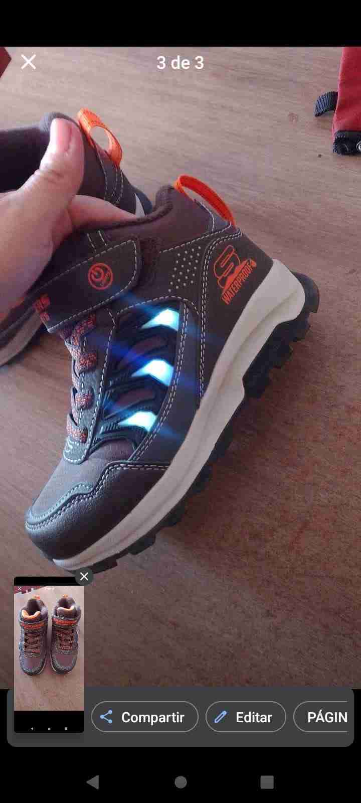 Zapatillas Skechers con luces - 4