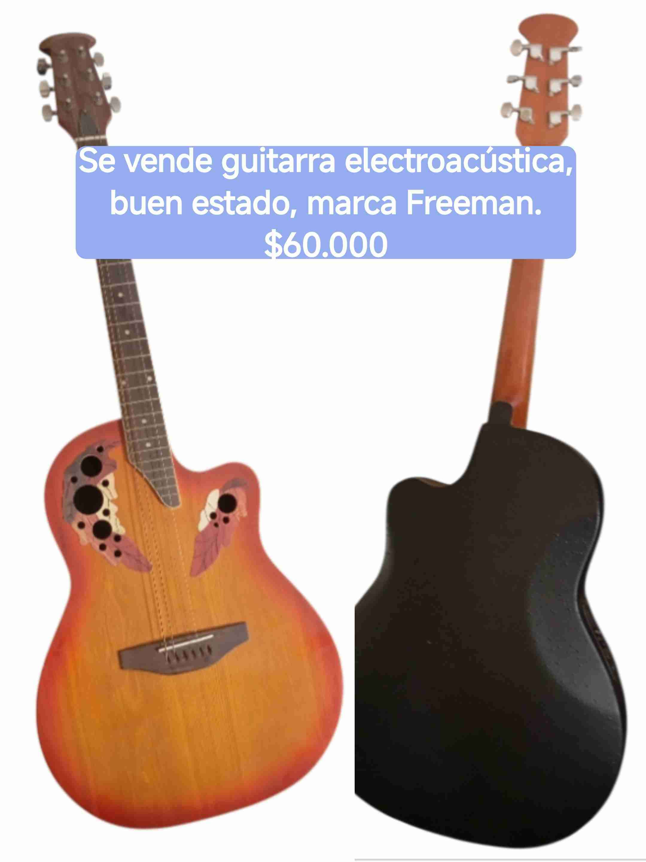 Guitarra electroacústica Freeman - 1