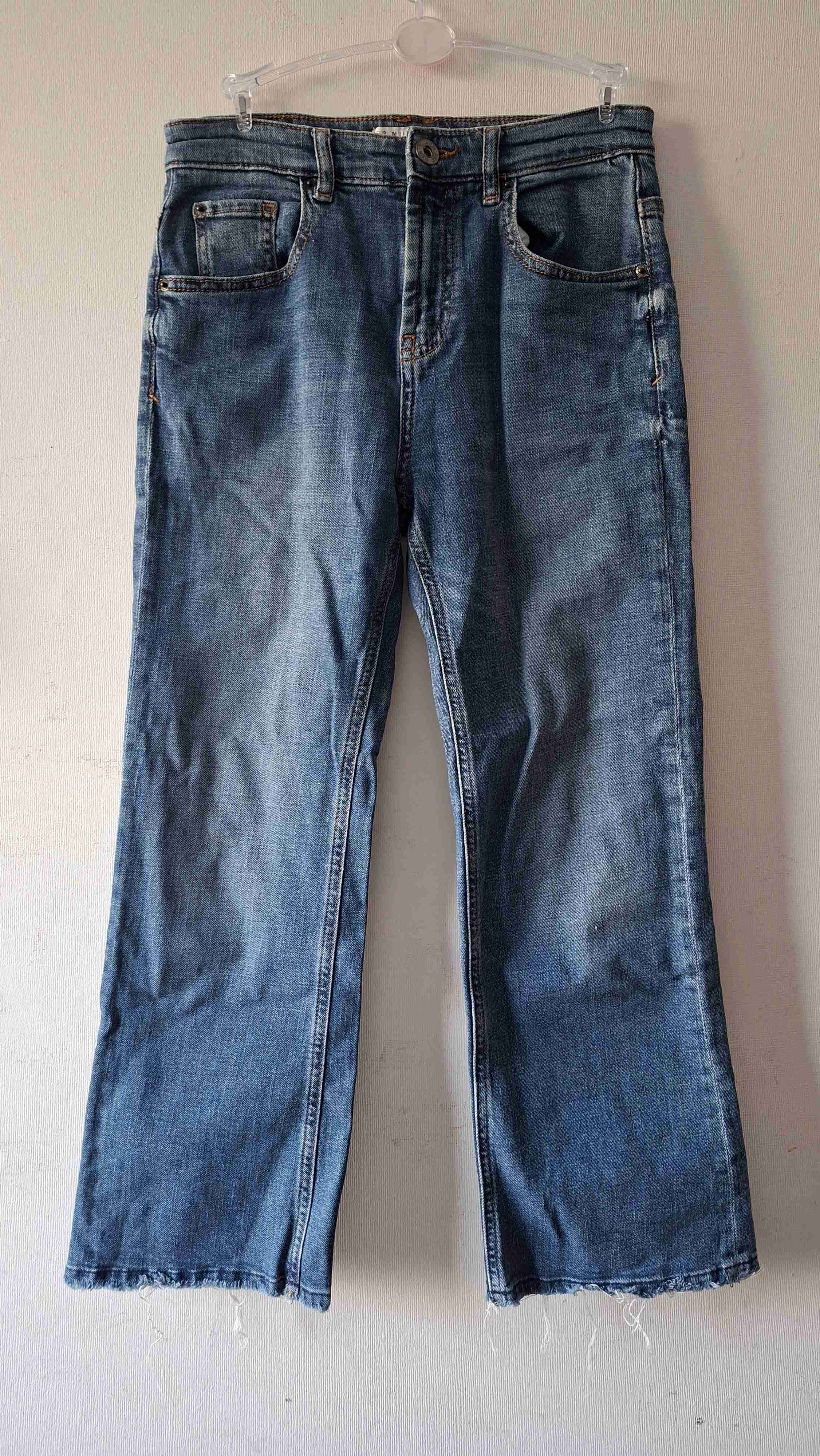 Jeans rectos azul - 1