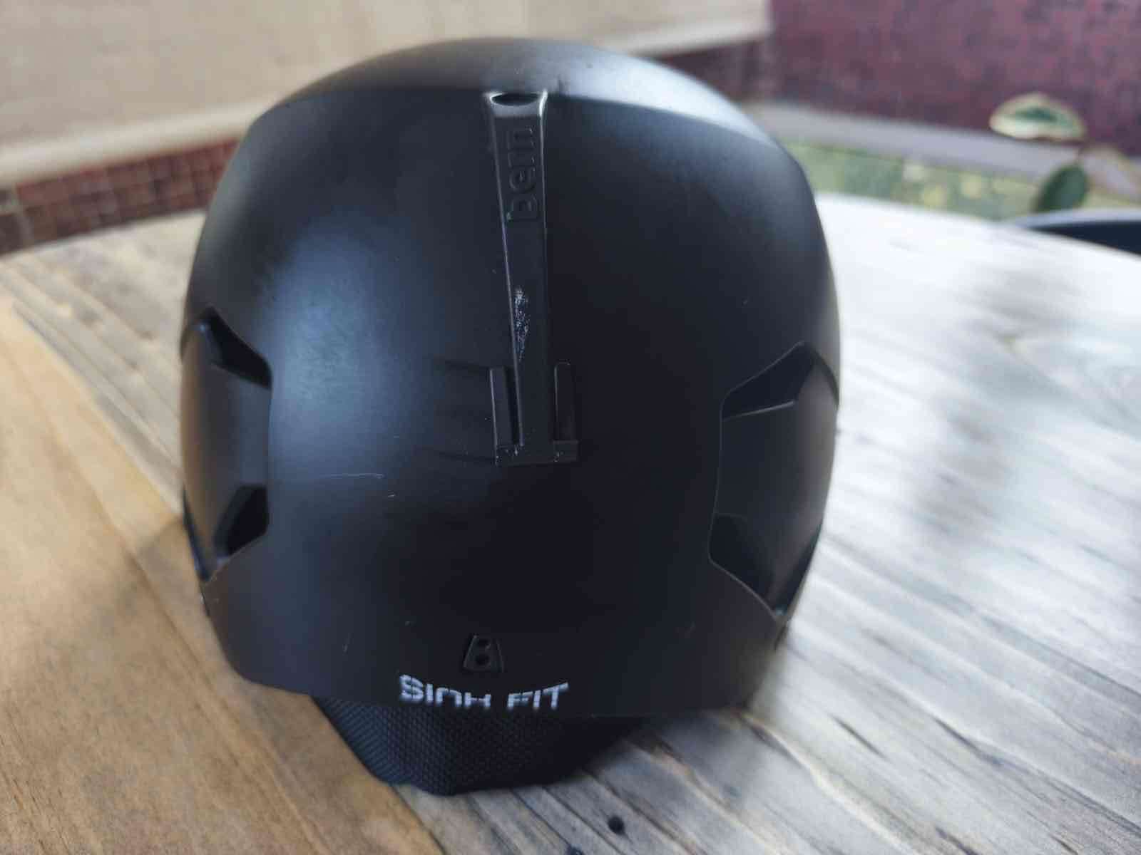 Casco Bern negro para ski o bici talla M - 3