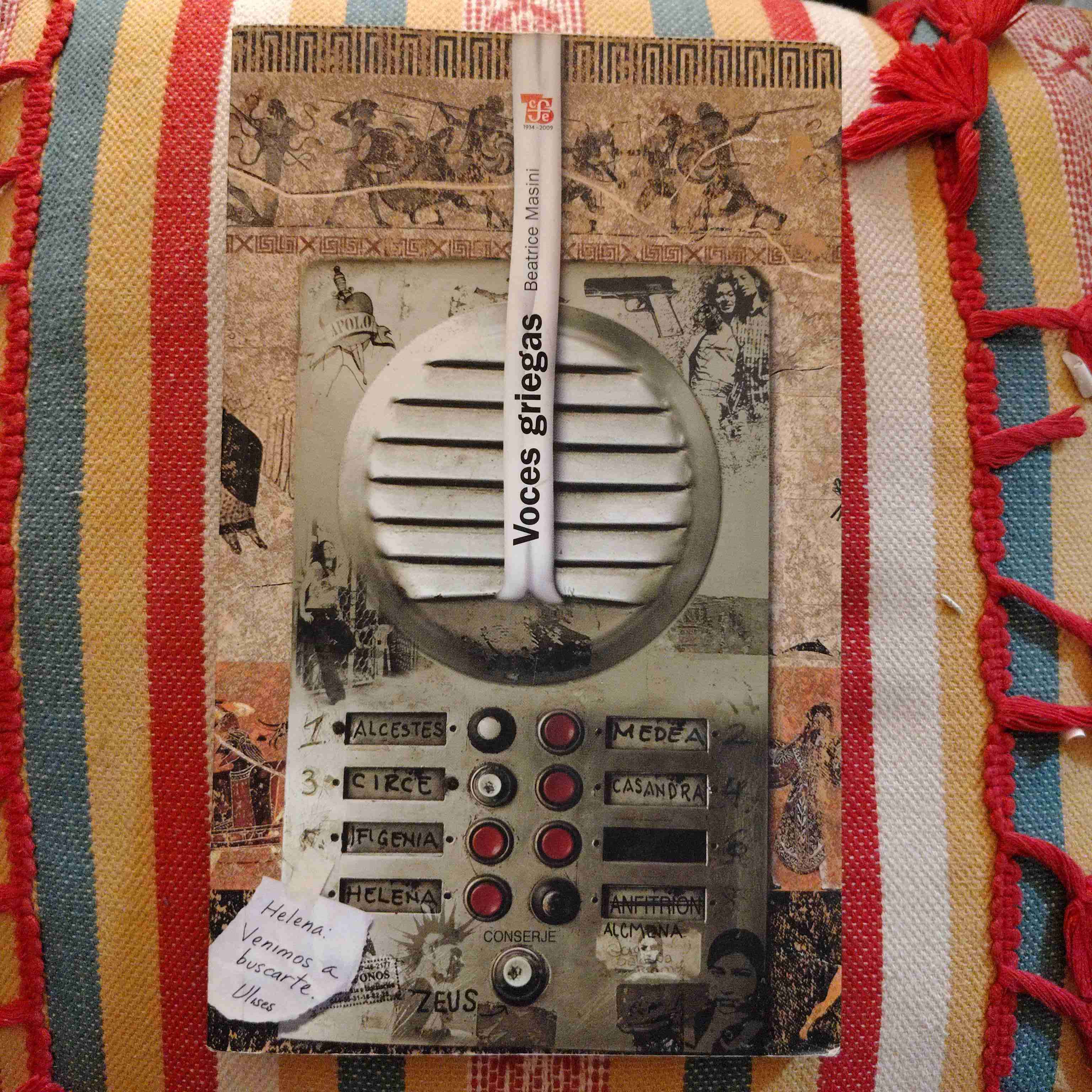 Libro Voces Griegas de Beatrice Masini - miniatura 1