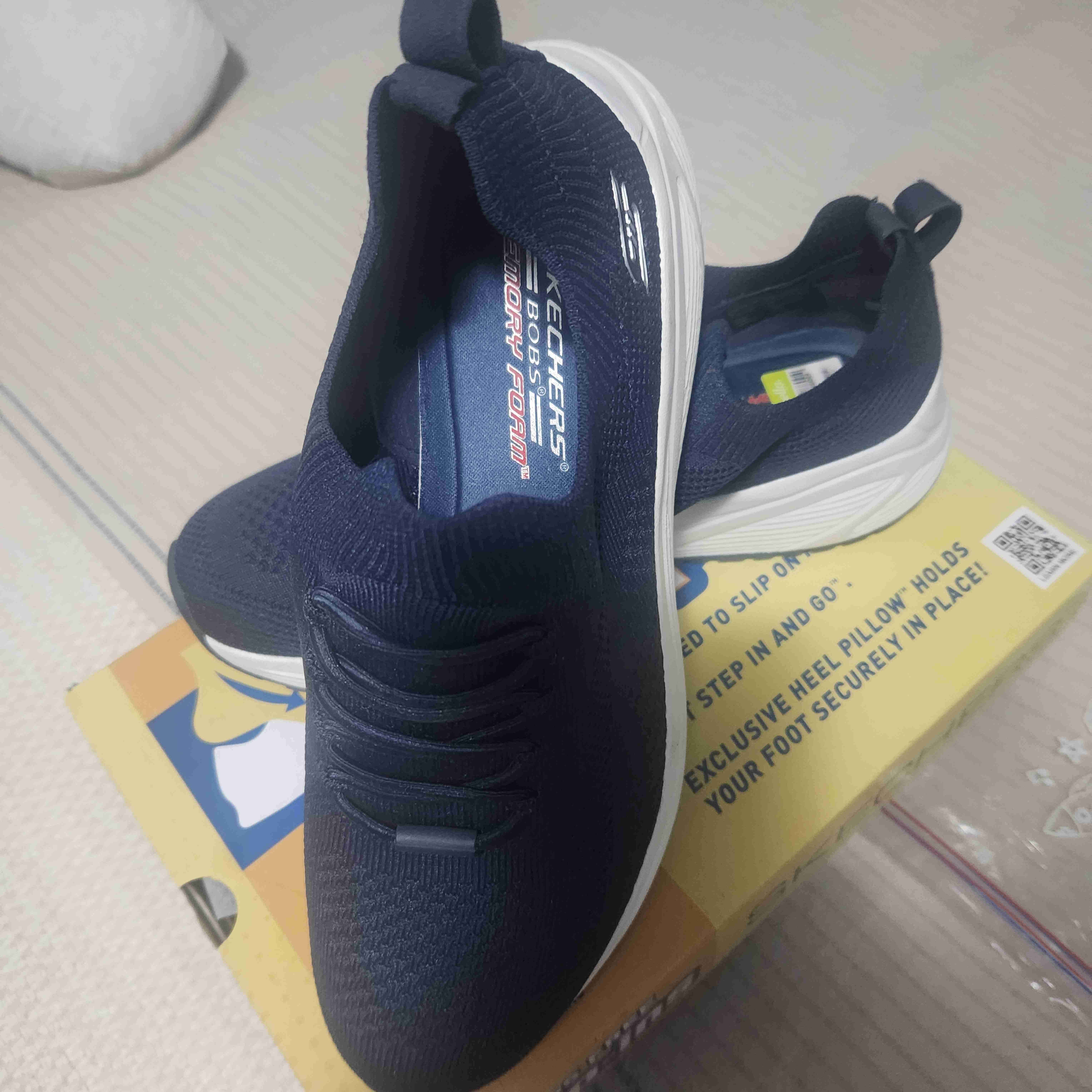 Zapatillas Skechers Bobs memorias Foam mujer Azul - 1