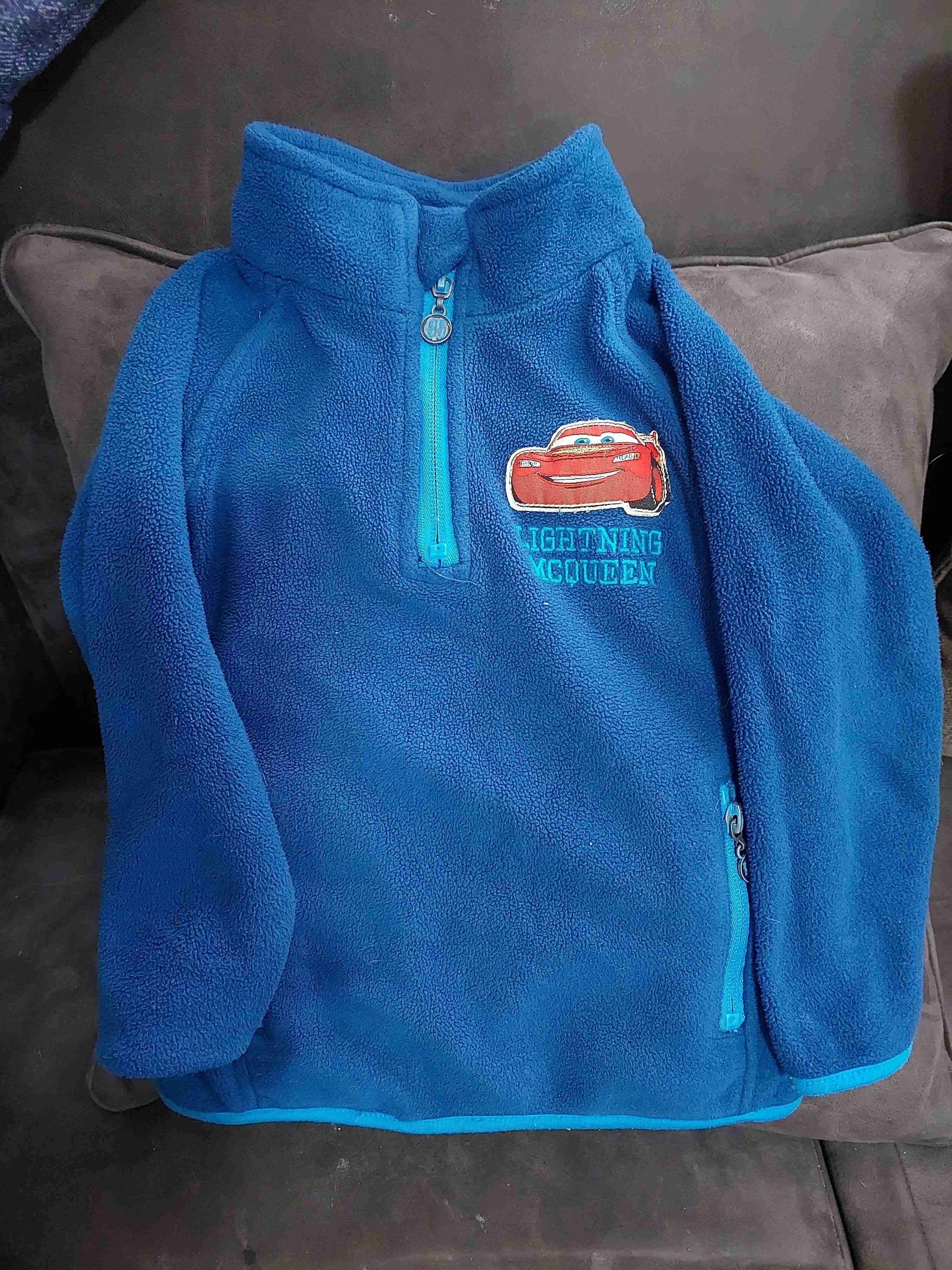 Polerón azul niño Cars - 1