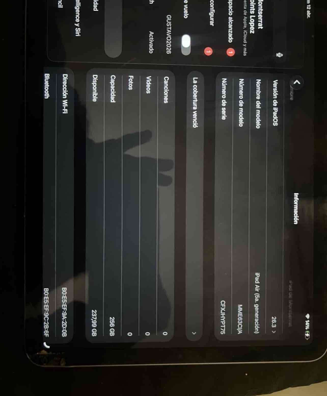 iPad Air 5ta g de 256GB - 3