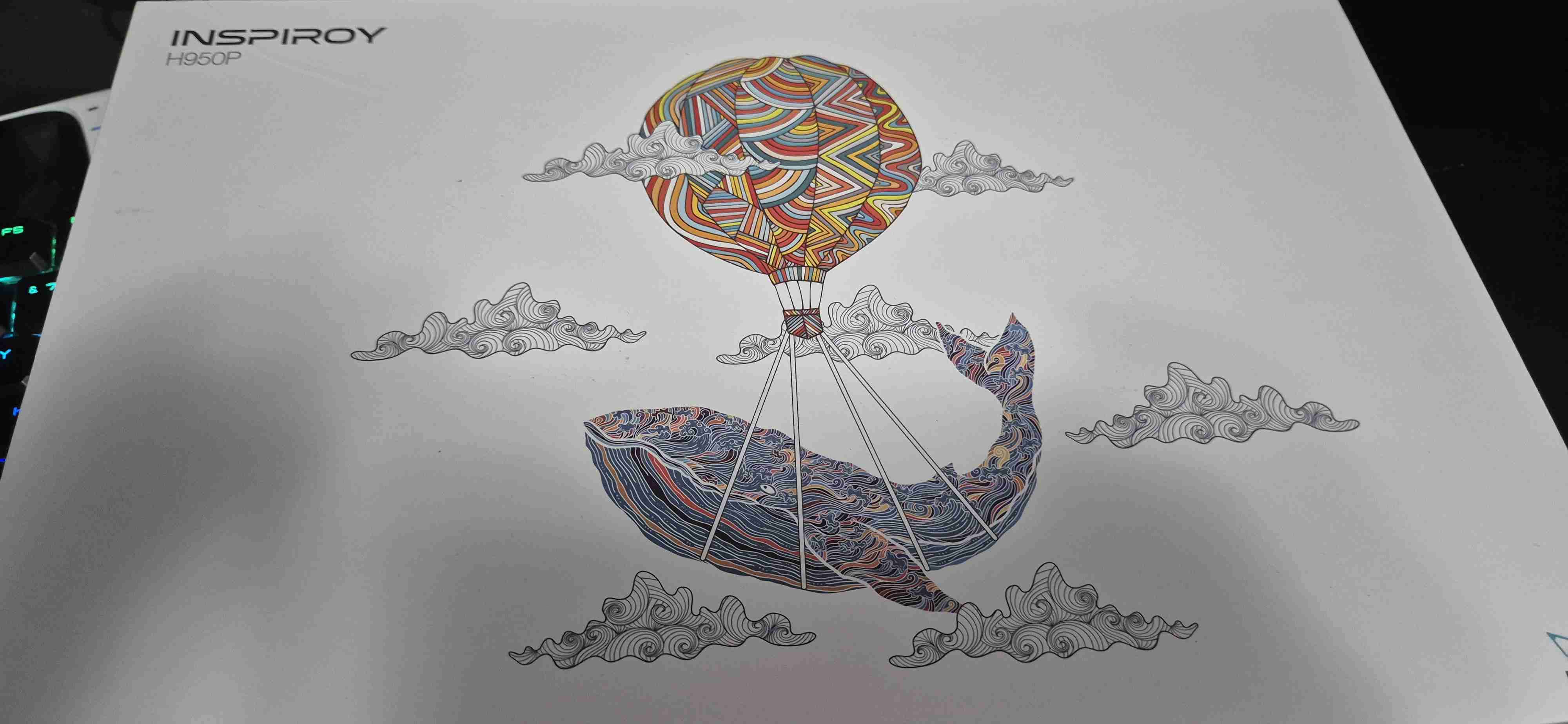 Tableta gráfica Inspiroy H950P - miniatura 1