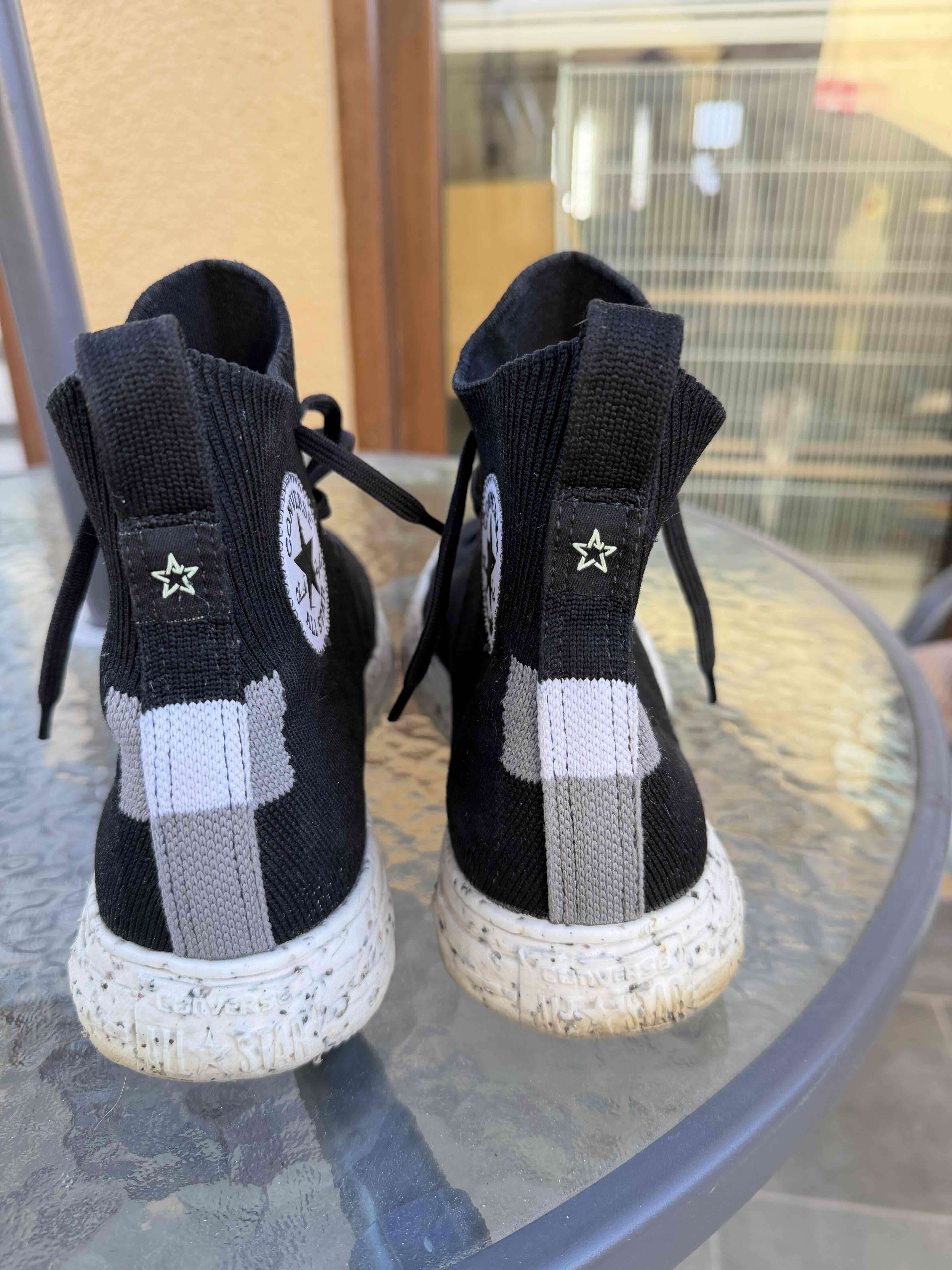 Zapatillas negras Converse - miniatura 3