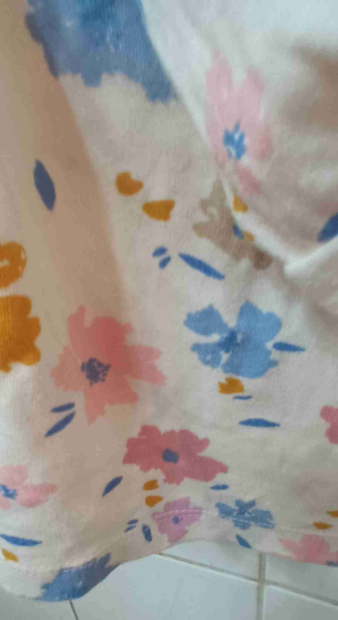 Polerón de niña  con capucha floral 6 meses - miniatura 4