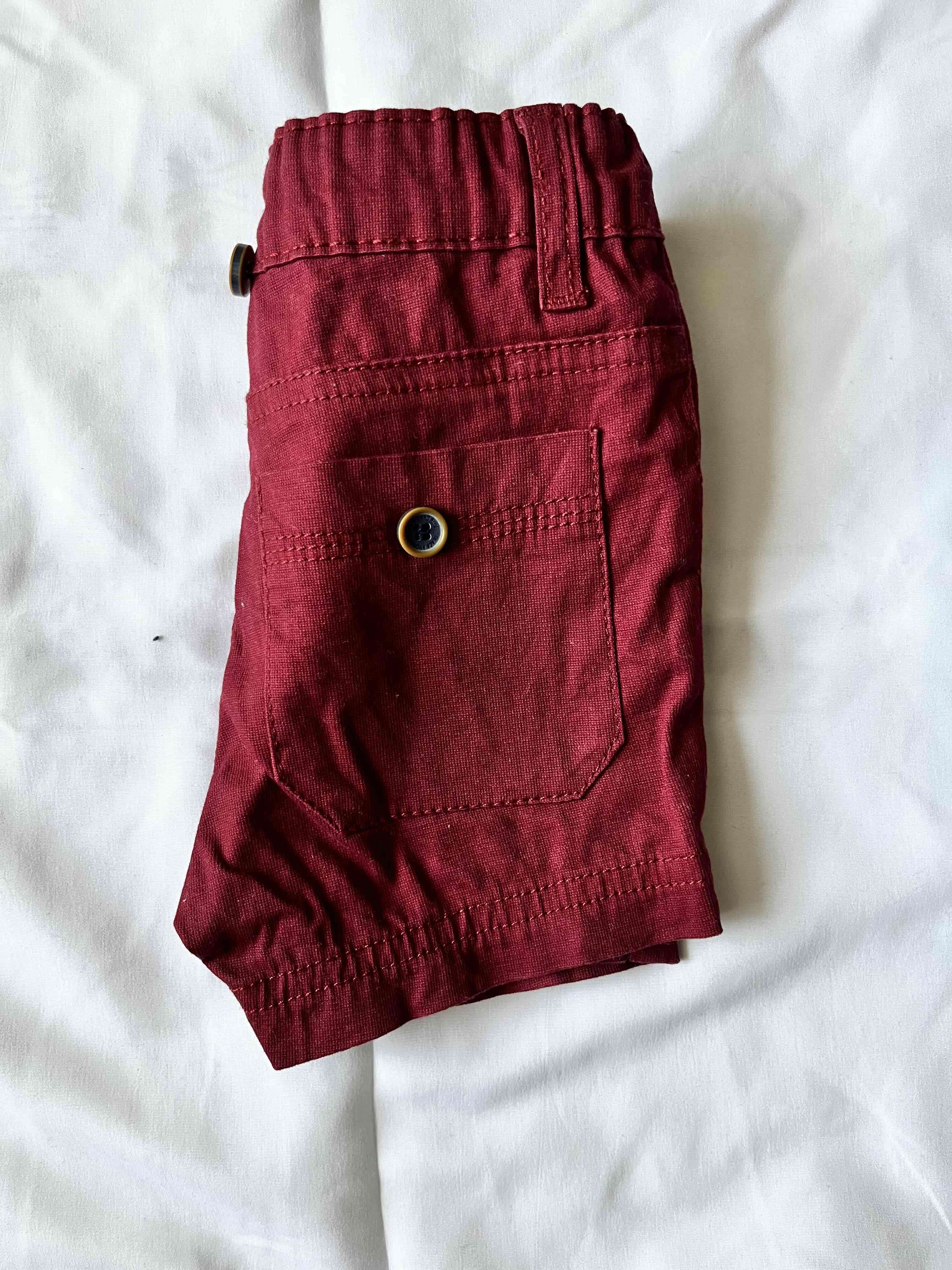 Short beige infantil - miniatura 4