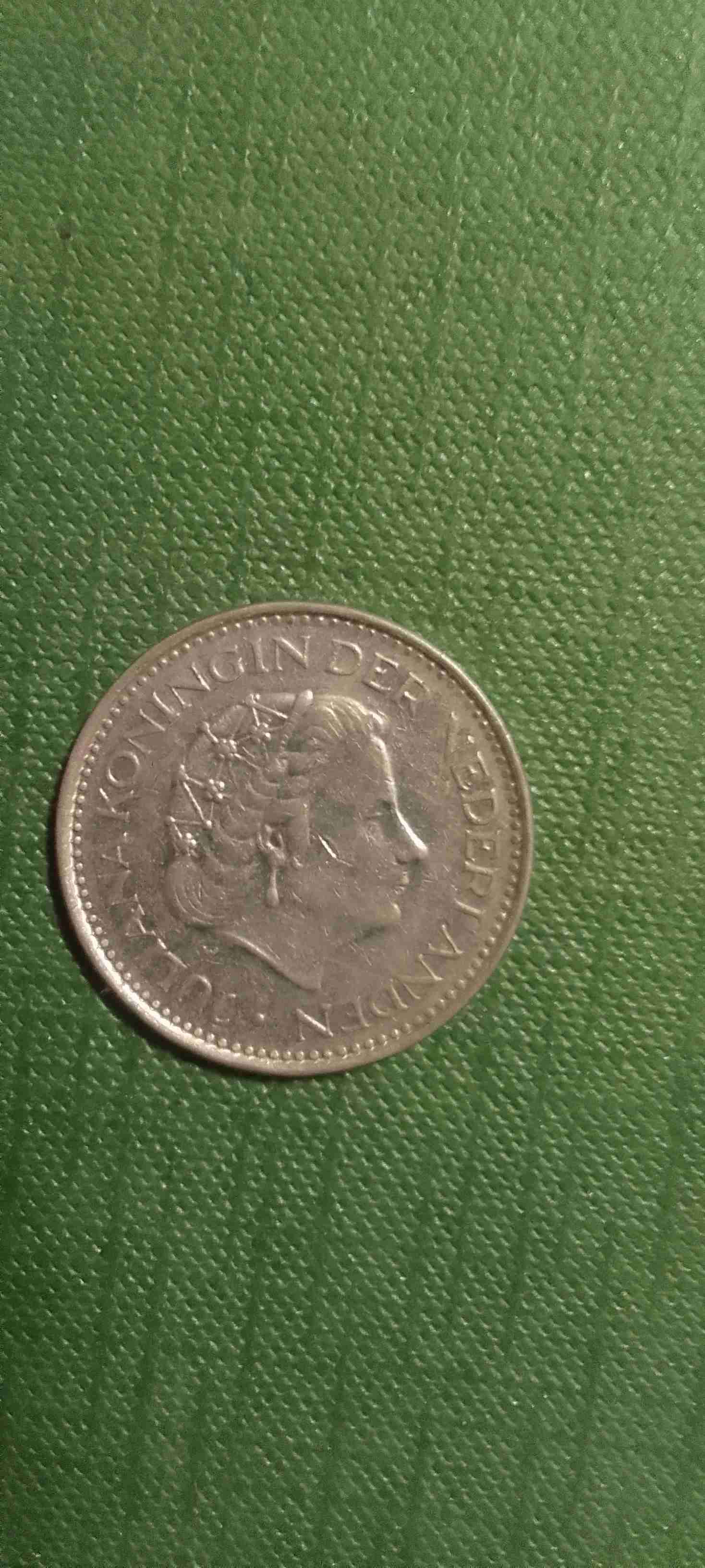 Moneda de Holanda 1 gulden 1978 - miniatura 2