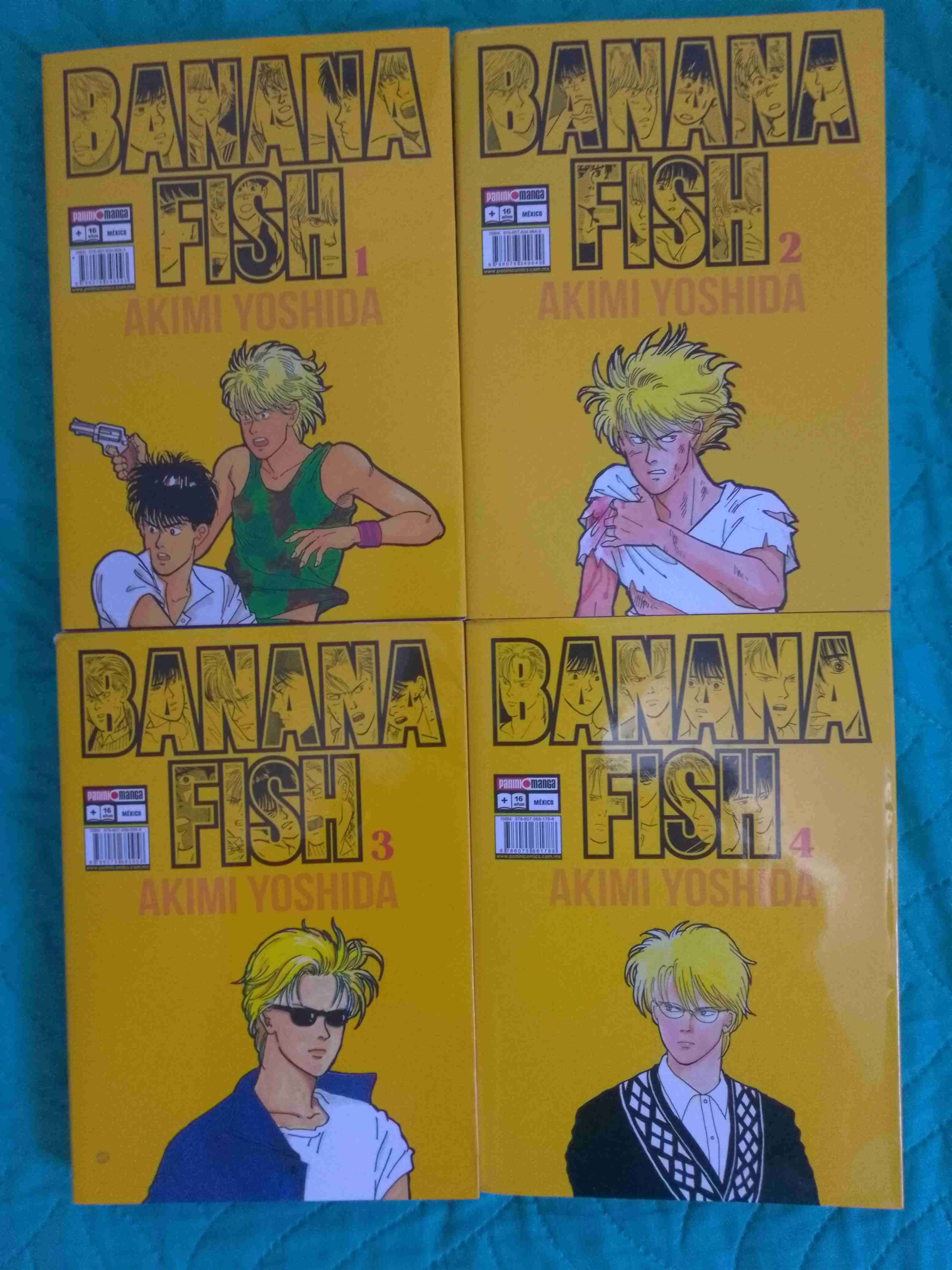 Mangas Banana Fish Mexico 1-4 - miniatura 2