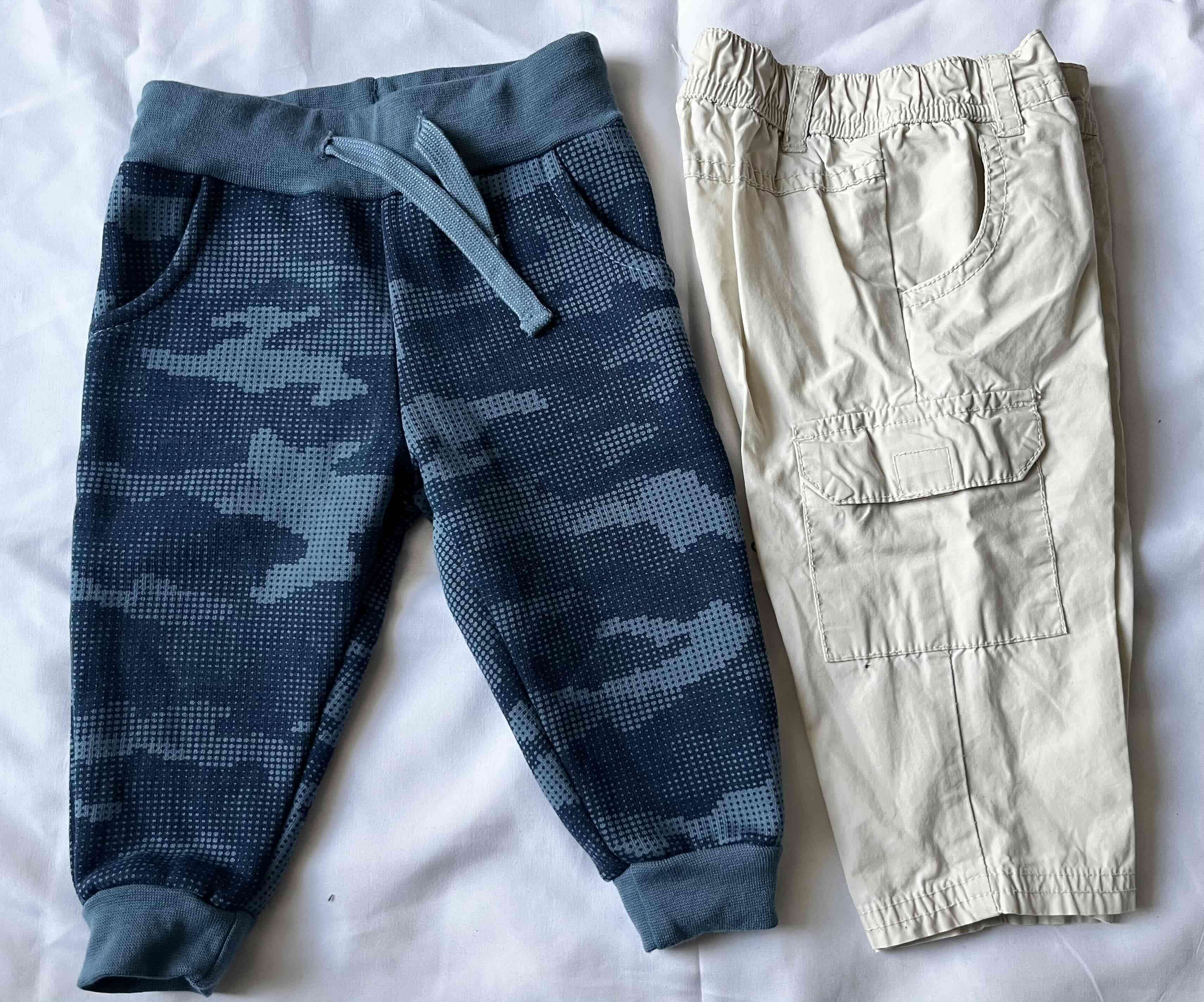 Joggers infantiles gris y negro - miniatura 2