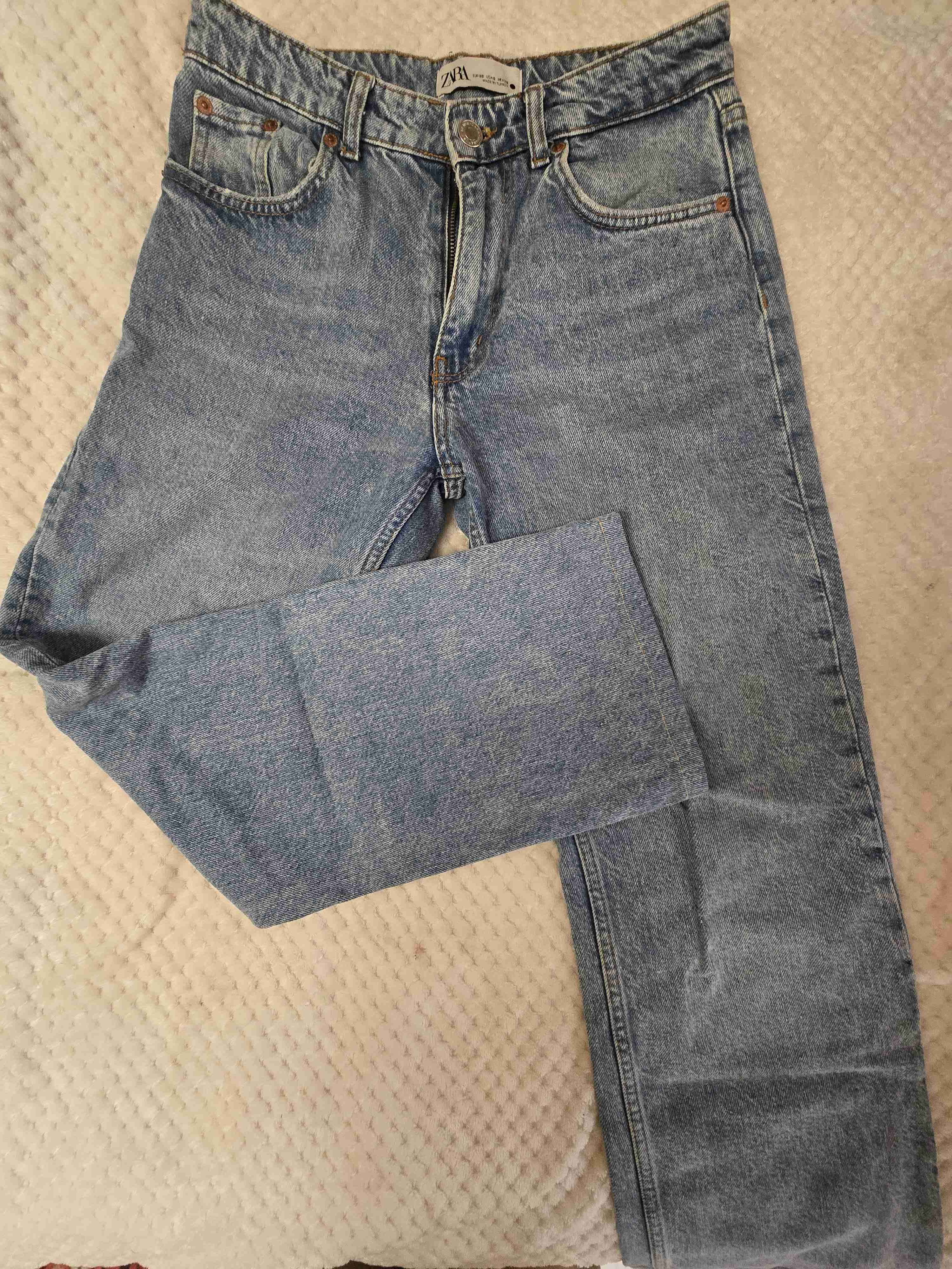 Jeans azul clásico Zara - 1