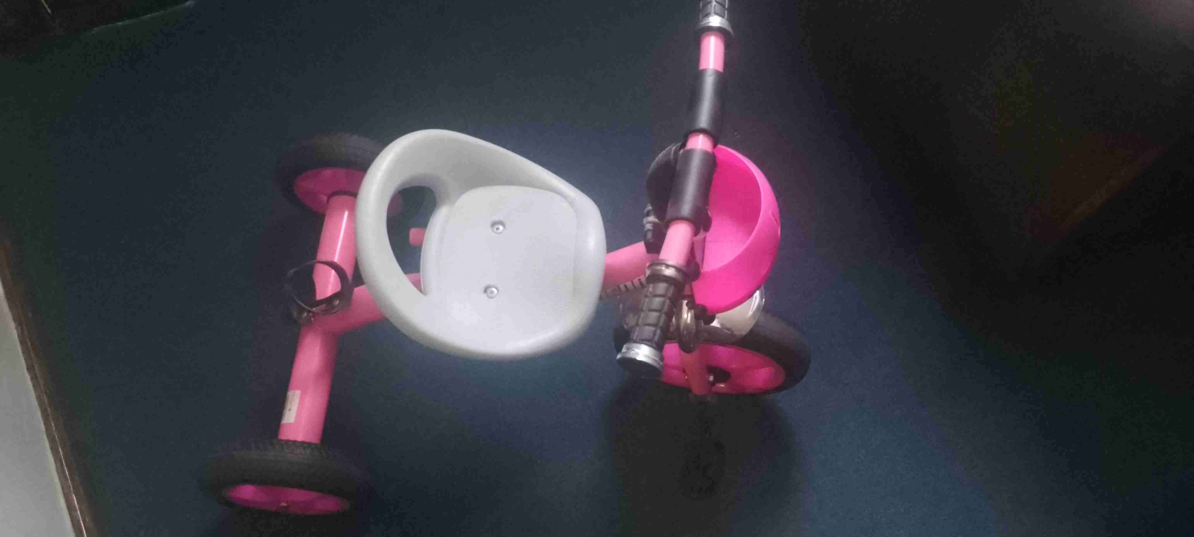 Triciclo infantil rosa - 1